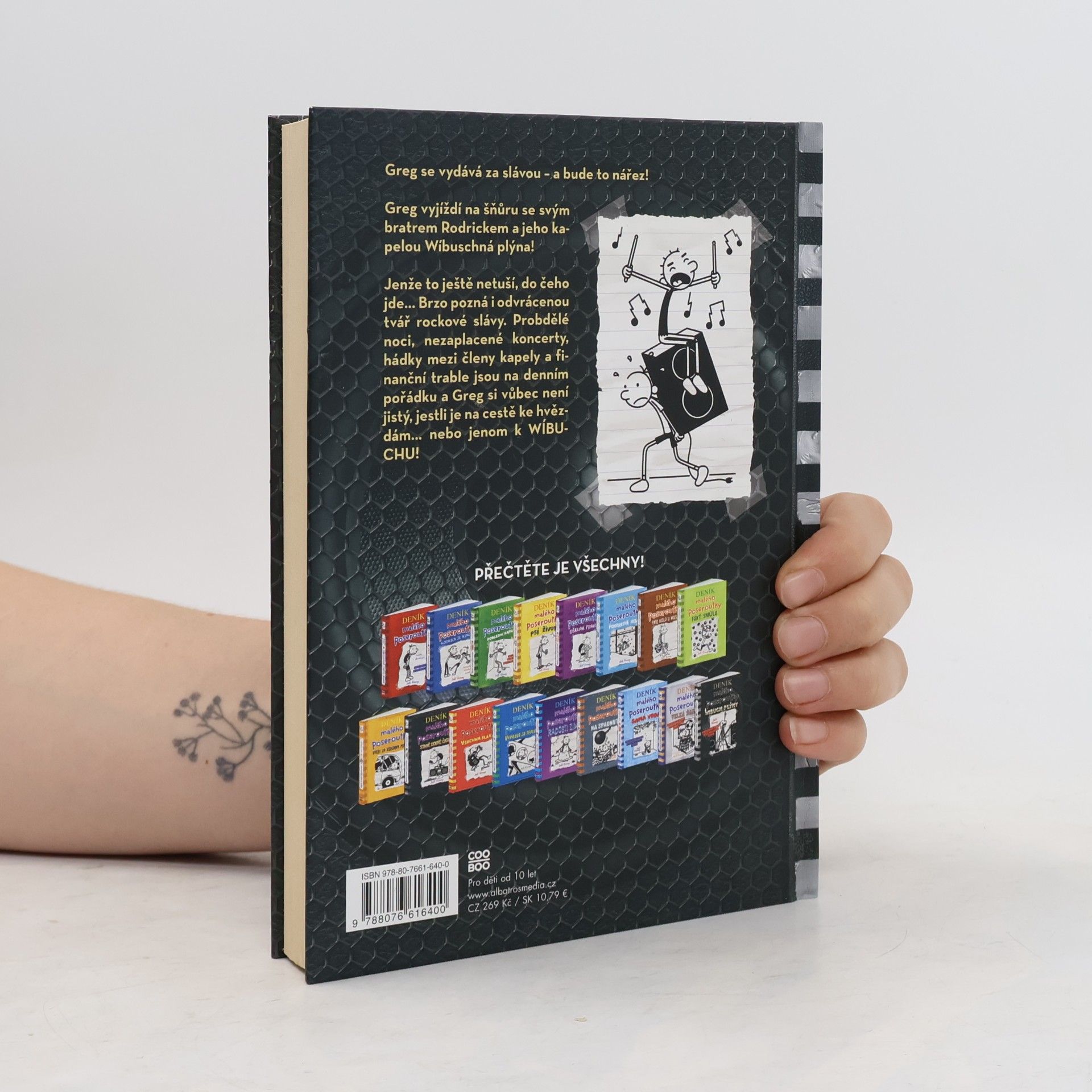 Jeff Kinney Deník malého poseroutky 17. Wíbuch plýny