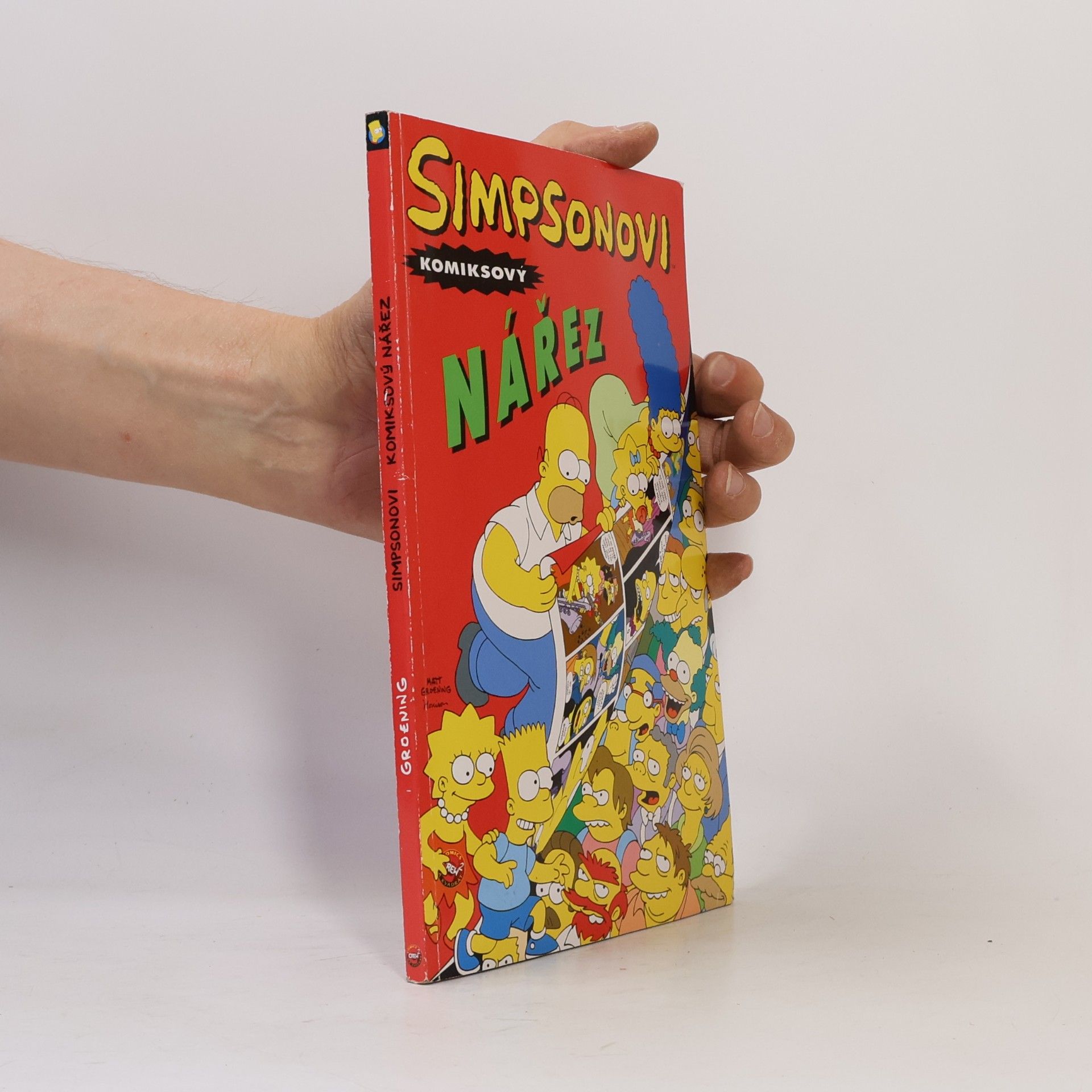 Matt Groening Simpsonovi. Komiksový nářez