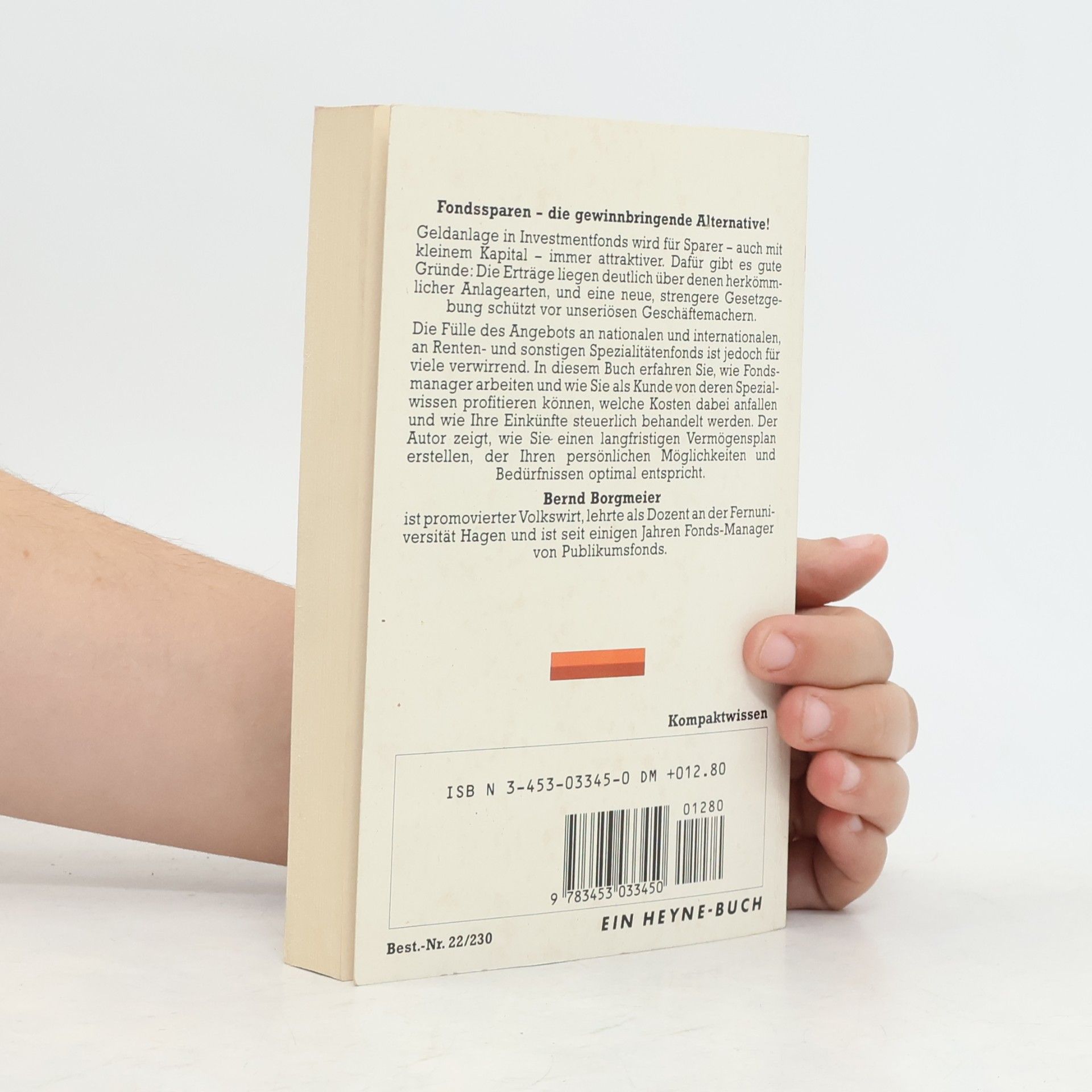 Bernd Borgmeier Ratgeber Investment-Fonds