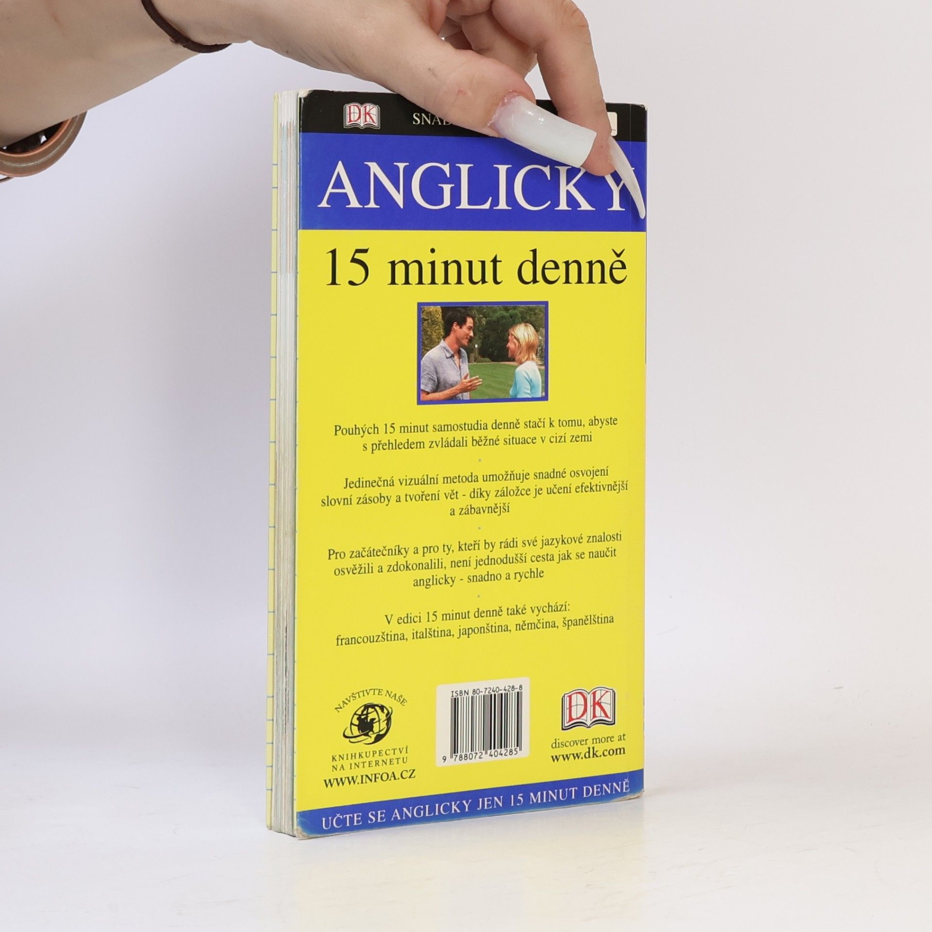 Collectif d'auteurs Anglicky 15 minut denně : učte se anglicky jen 15 minut denně