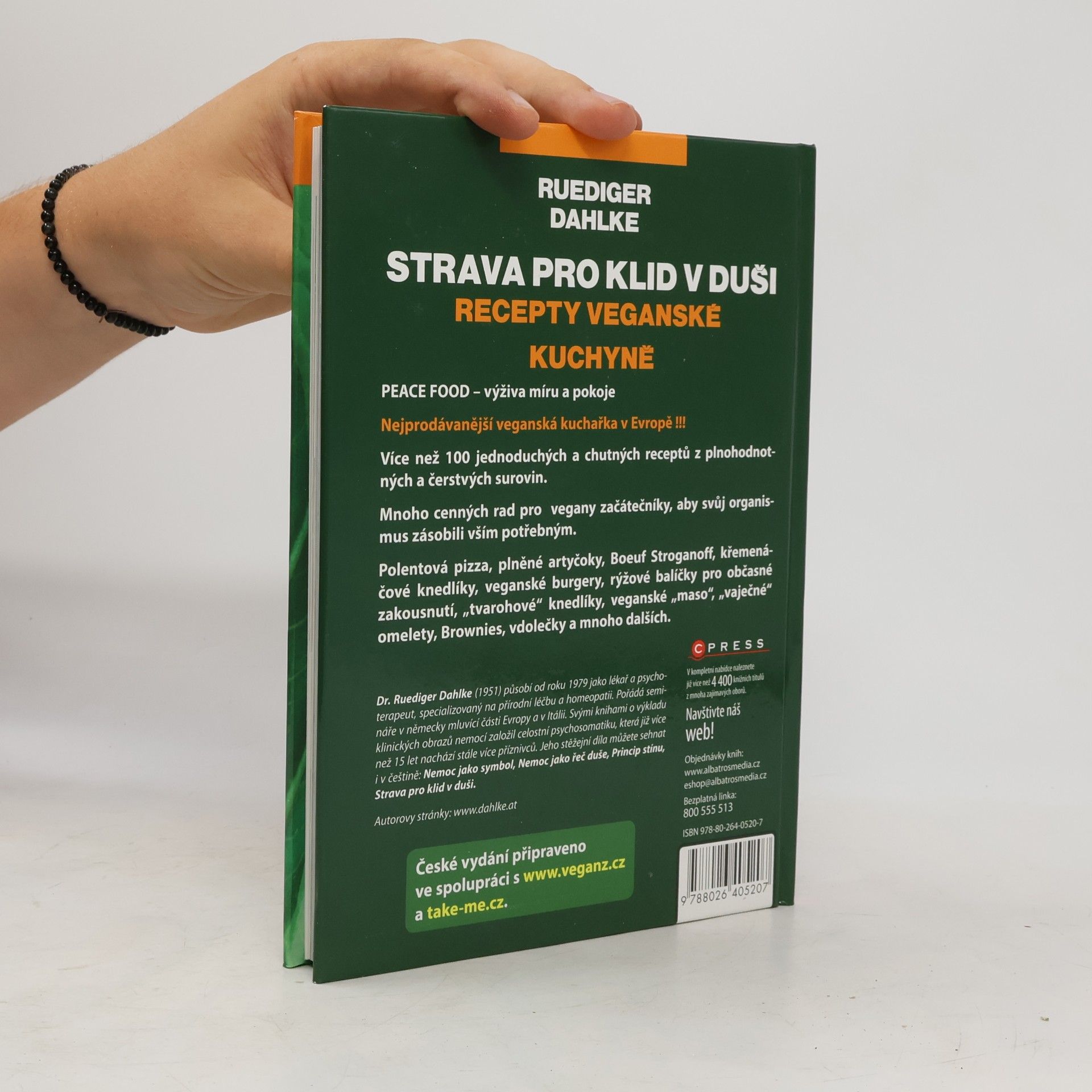 Ruediger Dahlke Strava pro klid v duši : recepty veganské kuchyně