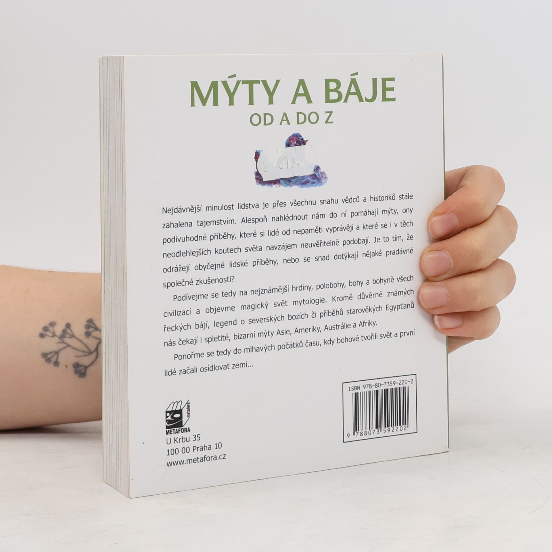 Sarah Bartlett Mýty a báje od A do Z. Všechno, co chcete vědět o mytologii celého světa