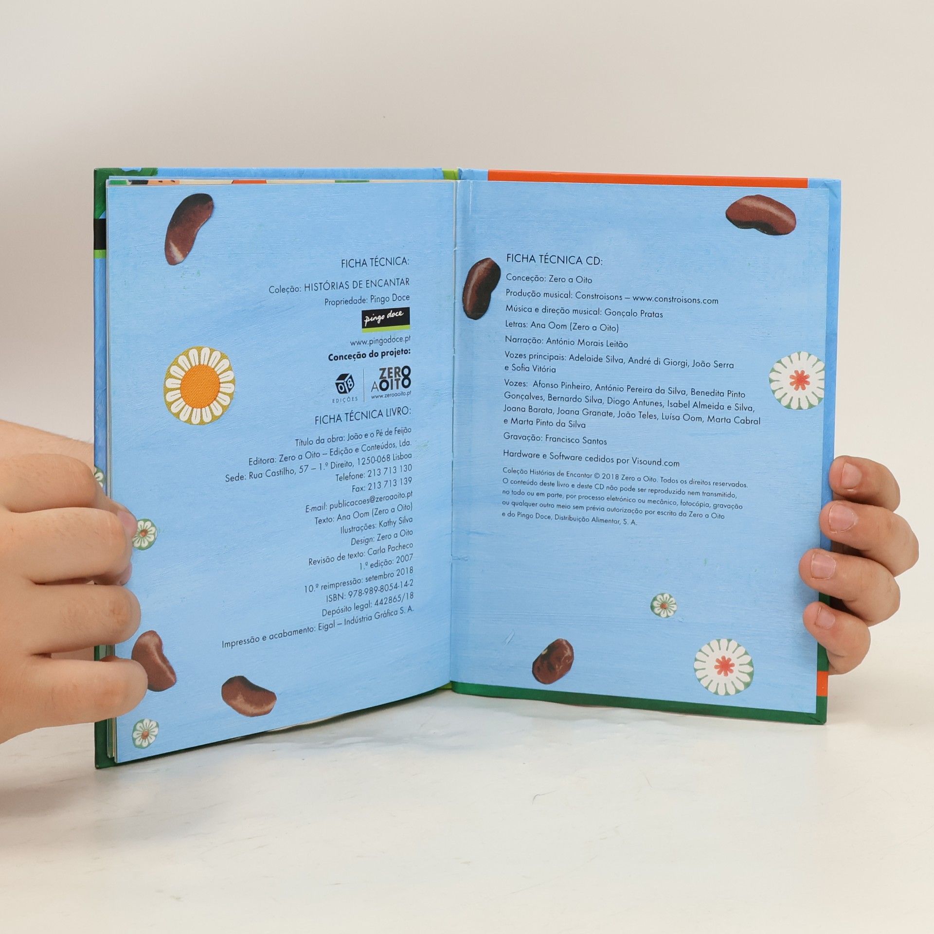 Ana Oom Histórias de Encantar - 8: O João e o Pé de Feijão (Buch+CD)