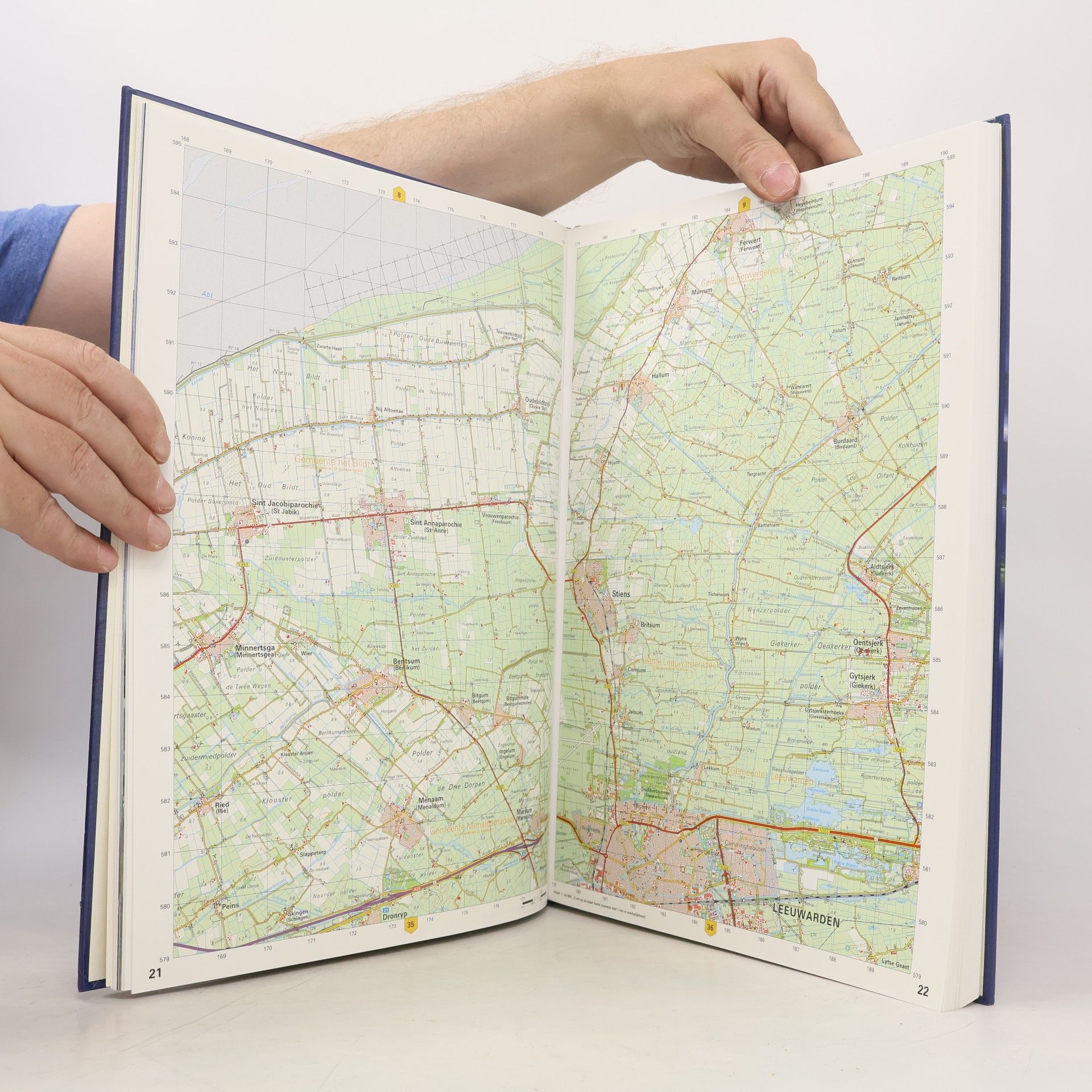 Topografische Atlas Nederland 1:50 000