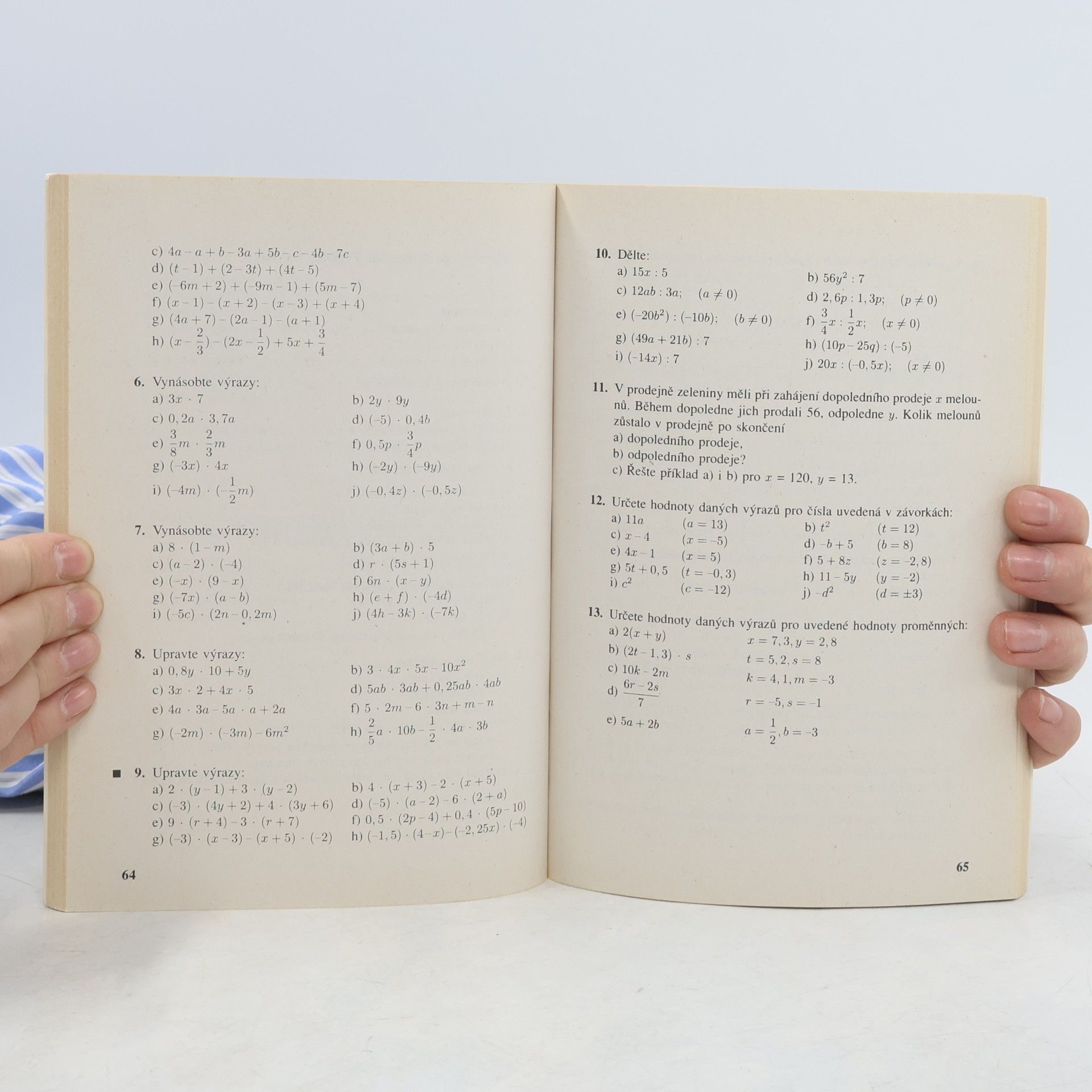 Kolektiv autorů Sbírka úloh z matematiky pro 7. ročník základní školy
