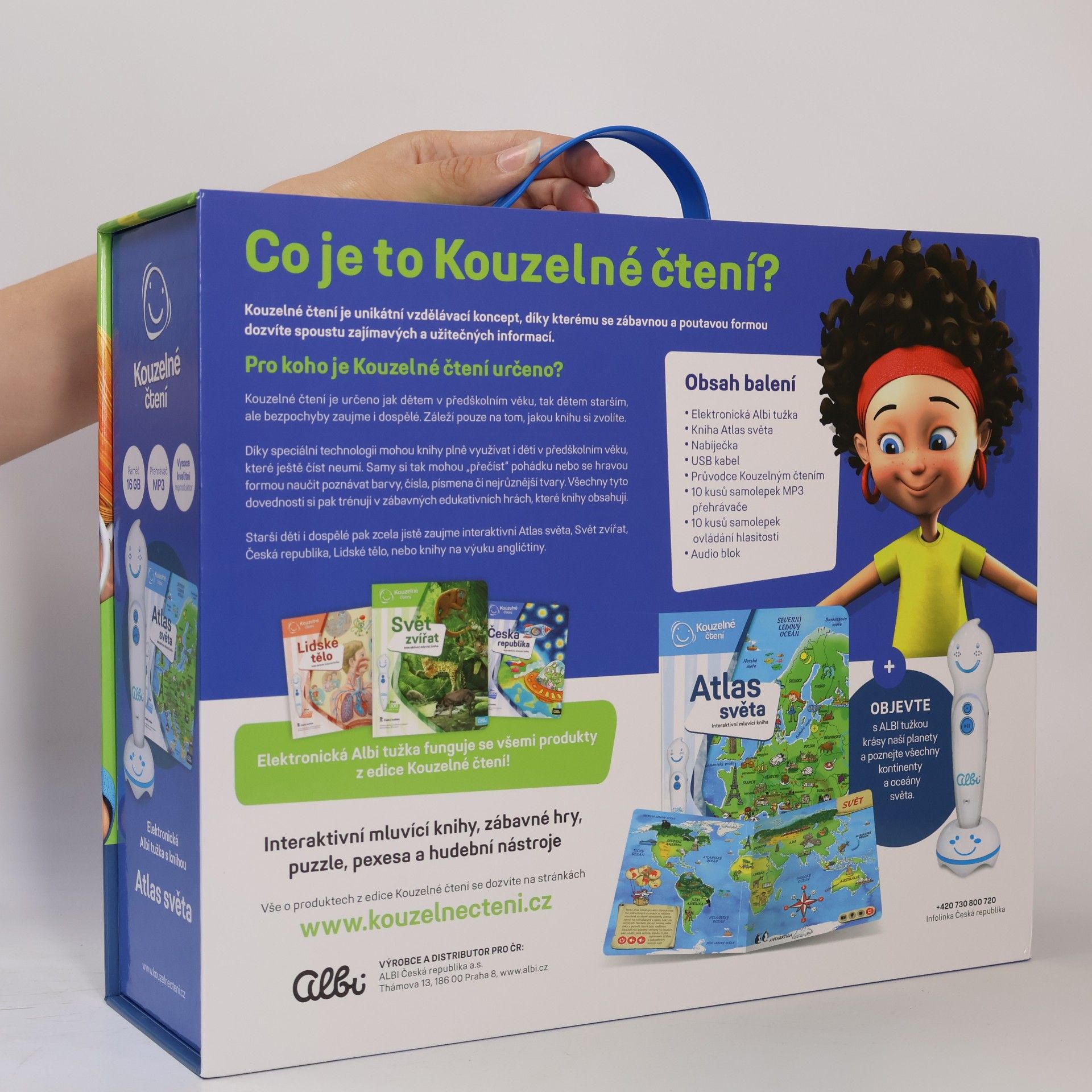 Autorenkollektiv Kouzelné čtení. Atlas světa (box, elektronická tužka, průvodce)