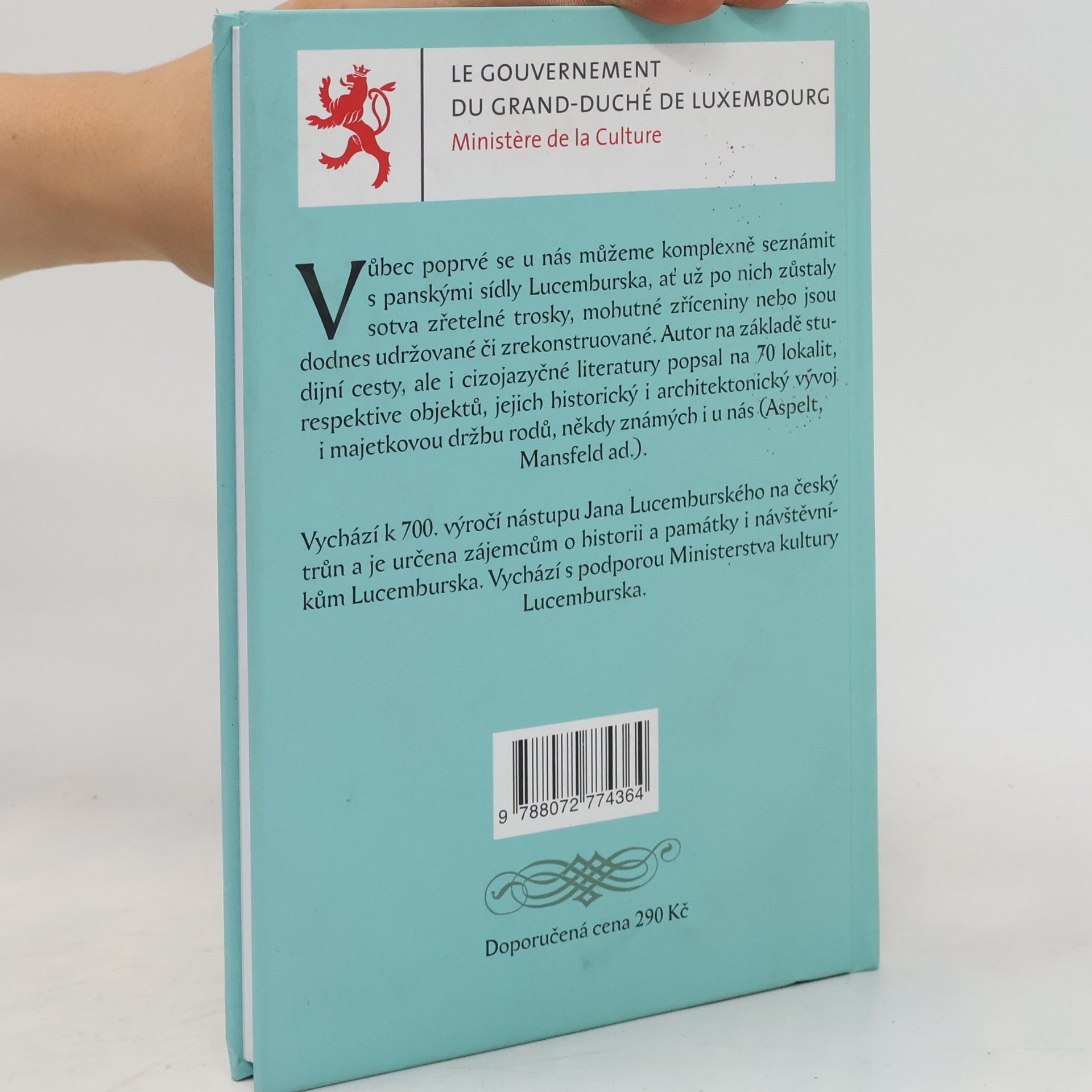 Jan Kilián Hrady a zámky Lucemburska