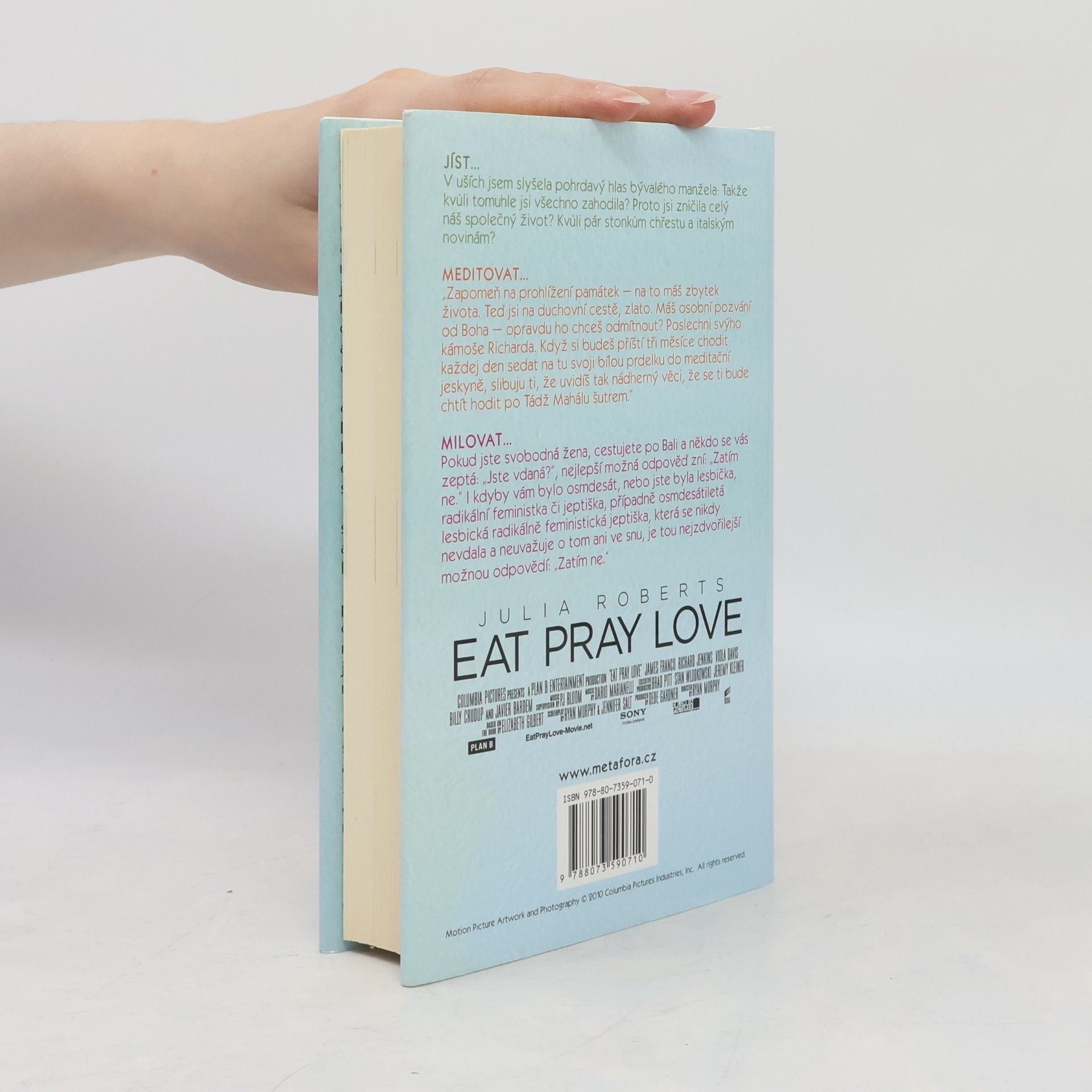 Elizabeth Gilbert Jíst, meditovat, milovat