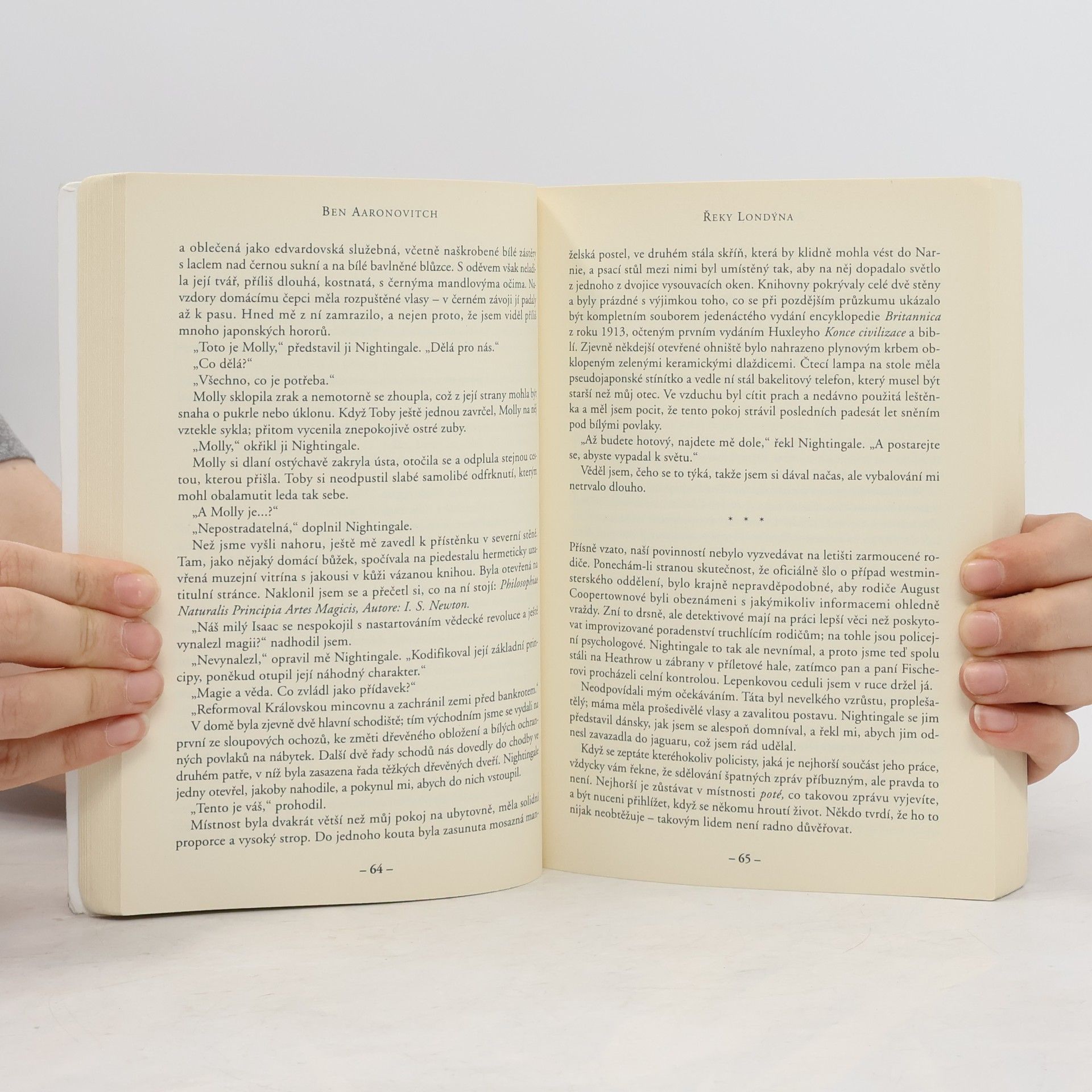 Ben Aaronovitch Řeky Londýna