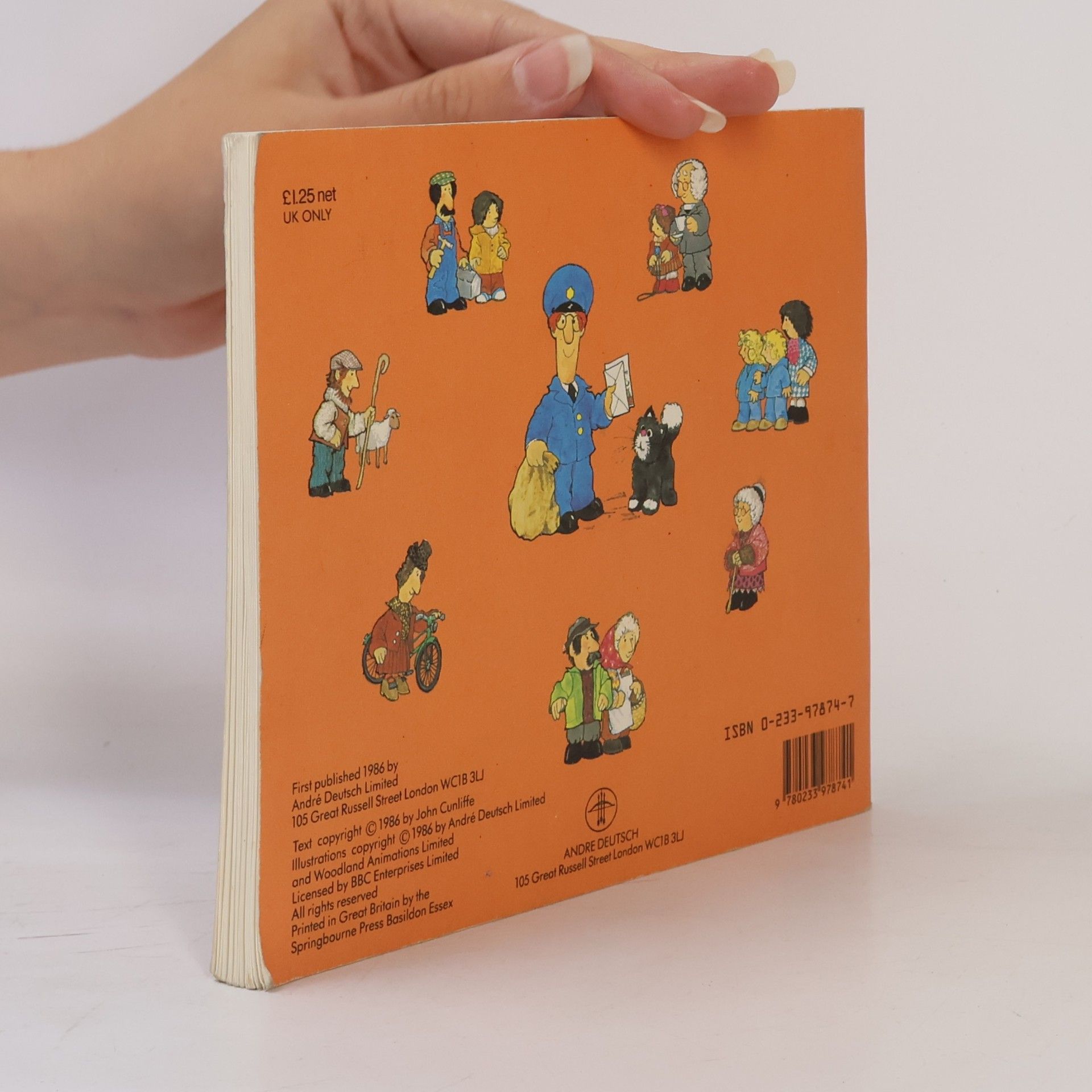 John Cunliffe Postman Pat - Beginner Books: Postman Pat's ABC Story