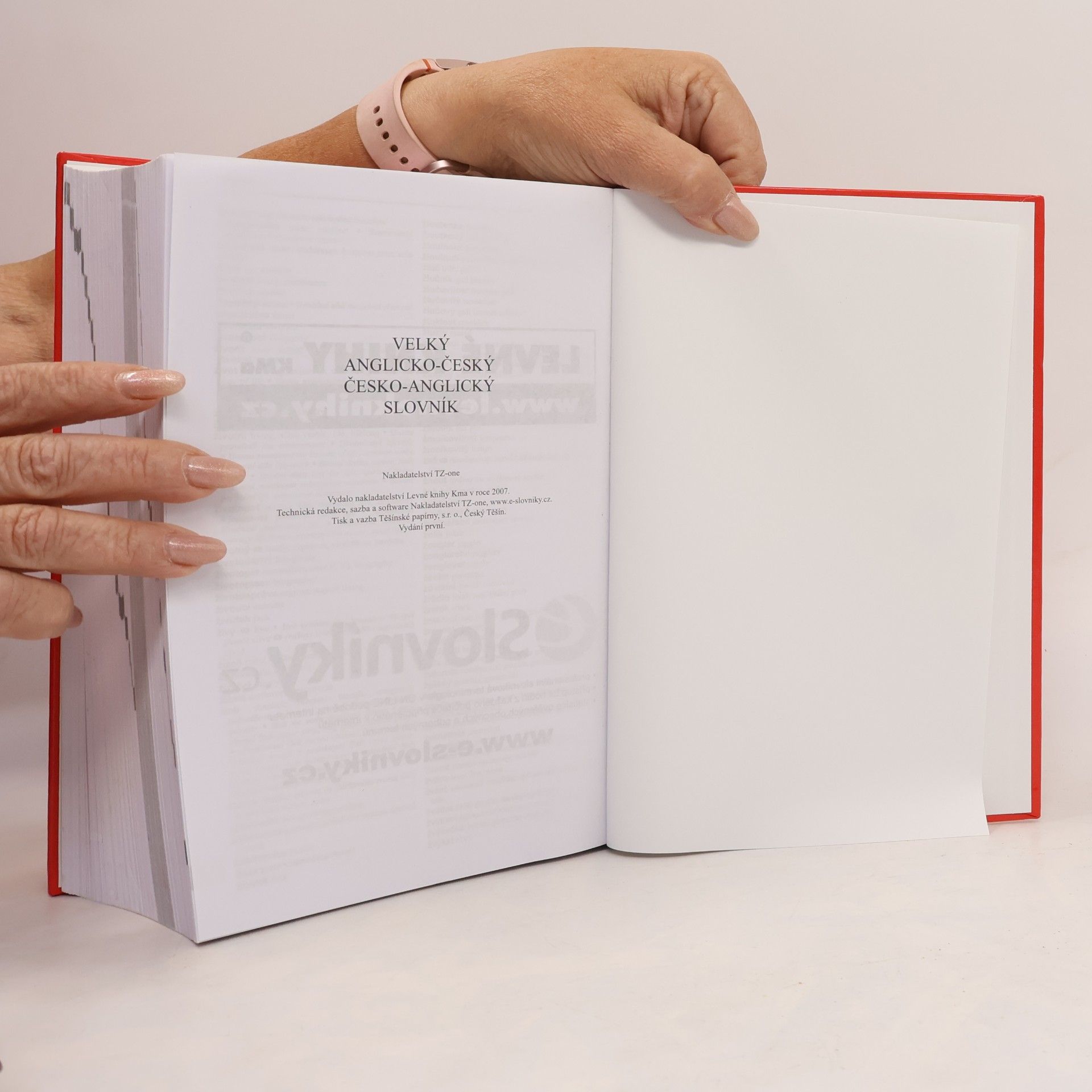 Tomáš Zahradníček Velký anglicko-český, česko-anglický slovník. Comprehensive English-Czech, Czech-English Dictionary