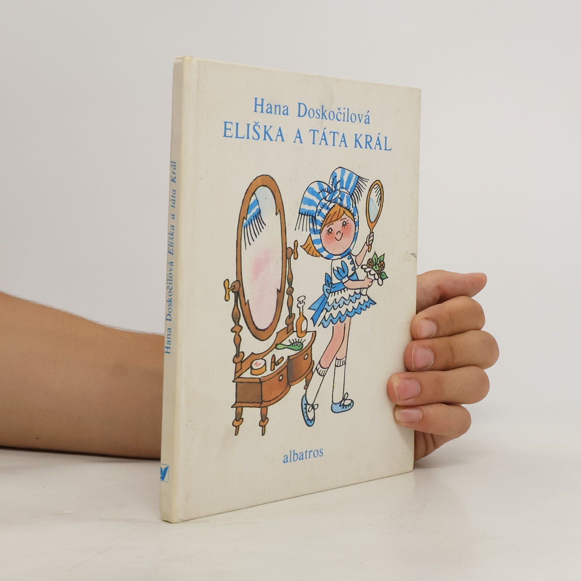 Hana Doskočilová Eliška a táta Král