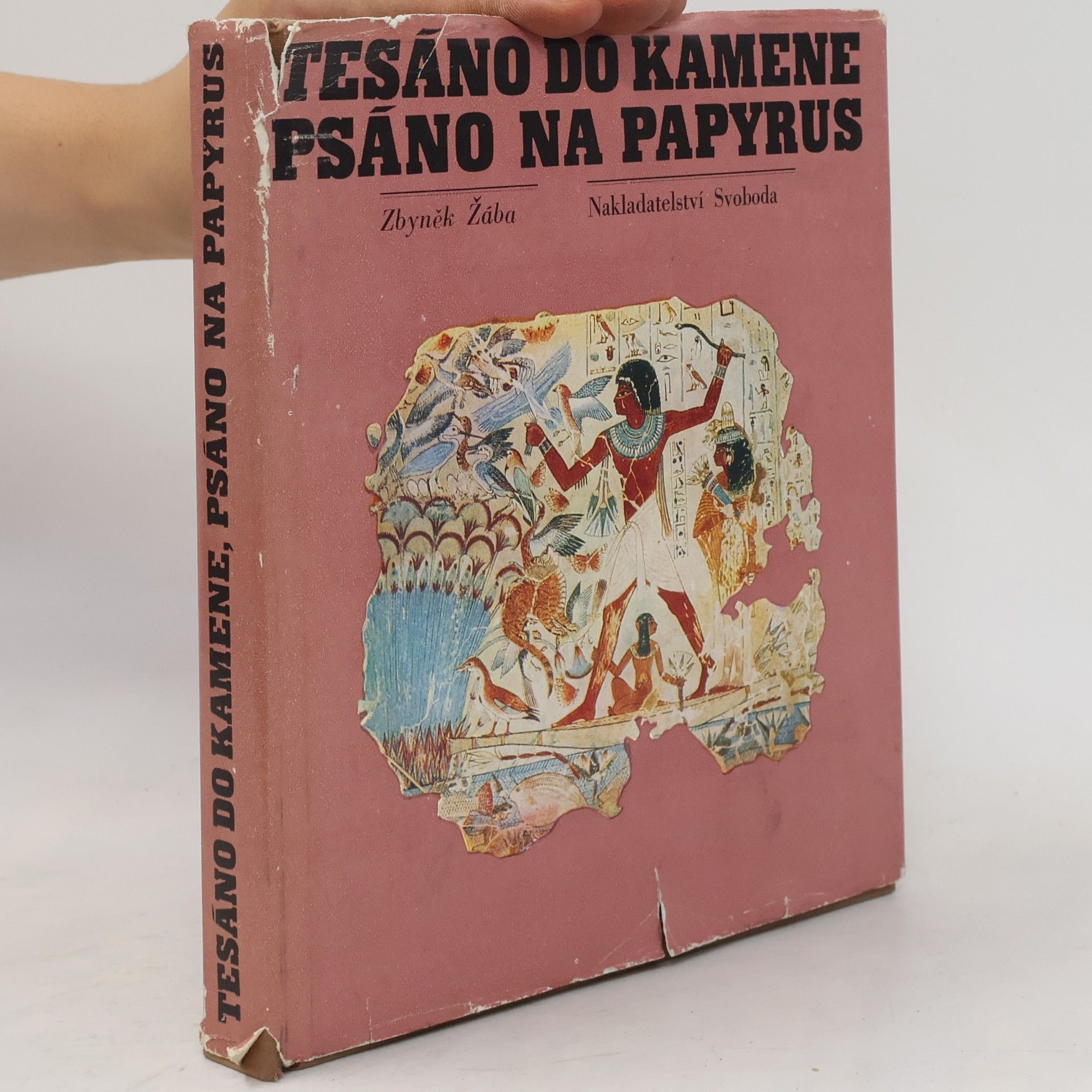 Zbyněk Žába Tesáno do kamene. Psáno na papyrus