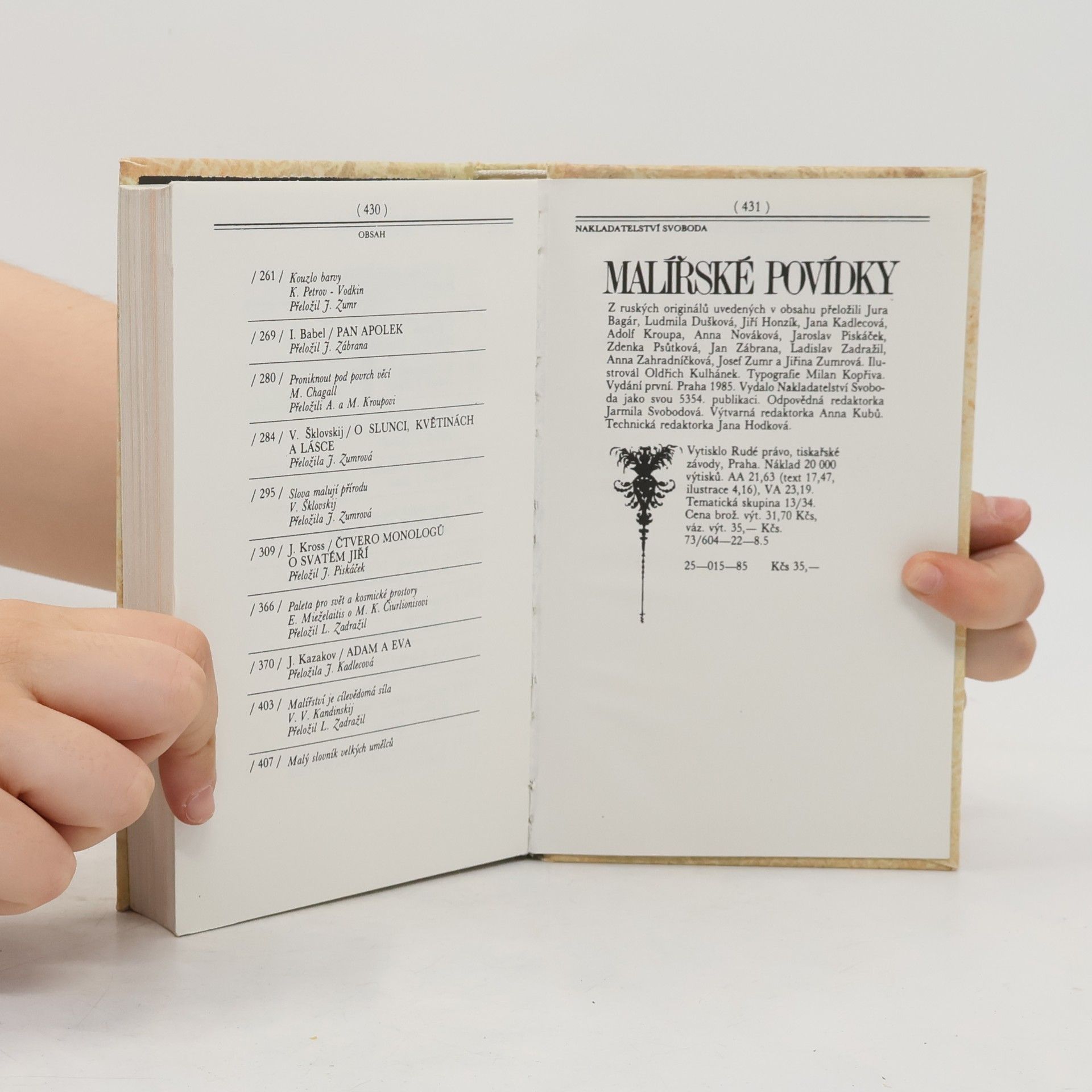 Collectif d'auteurs Malířské povídky