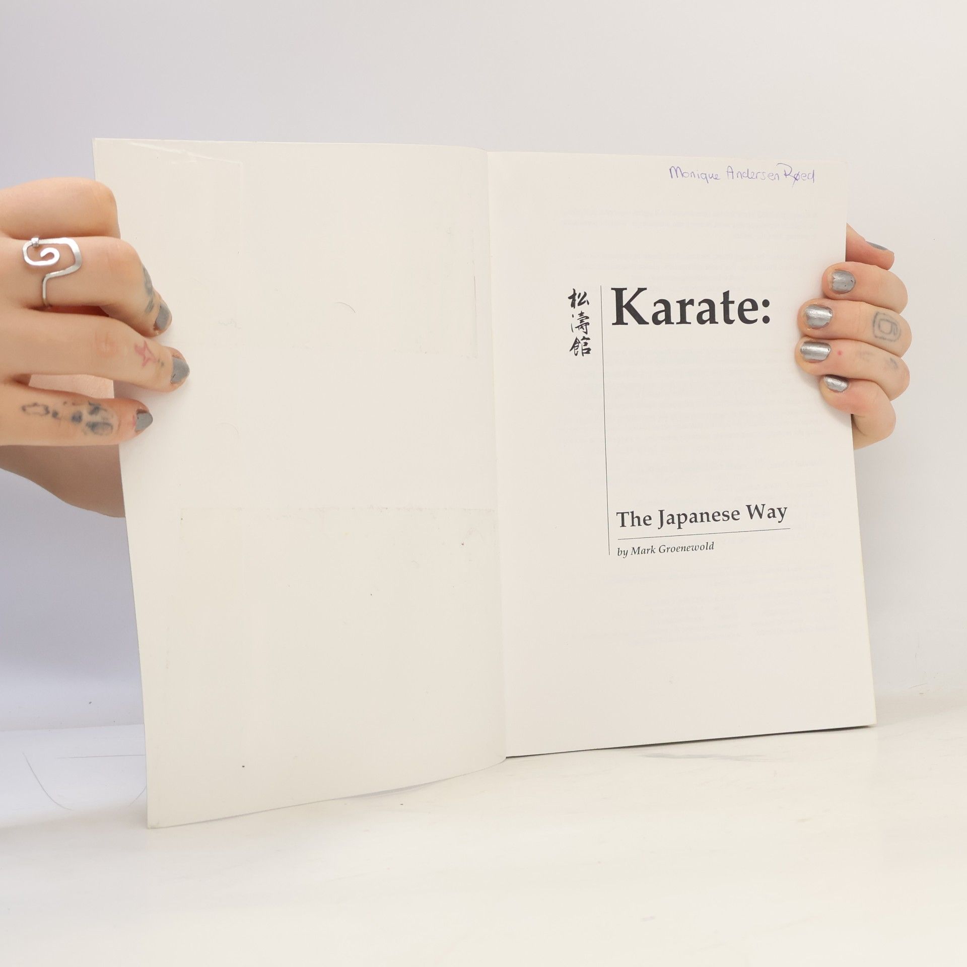Mark Adrian Groenewold Karate the Japanese Way