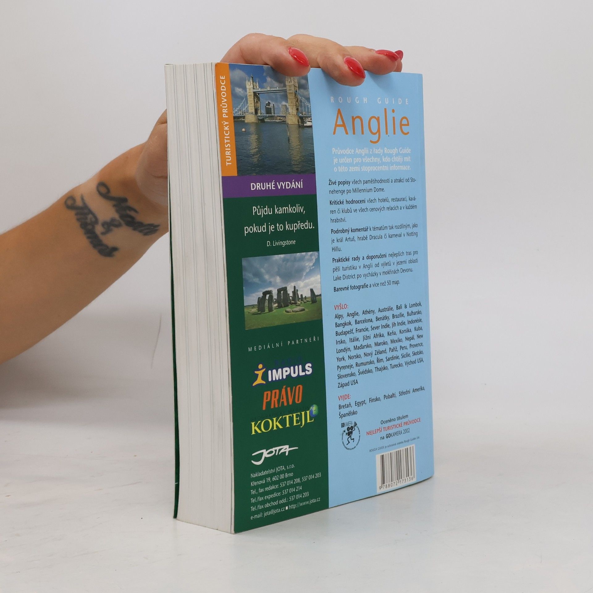 Robert Andrews Anglie. Turistický průvodce (bez DVD)