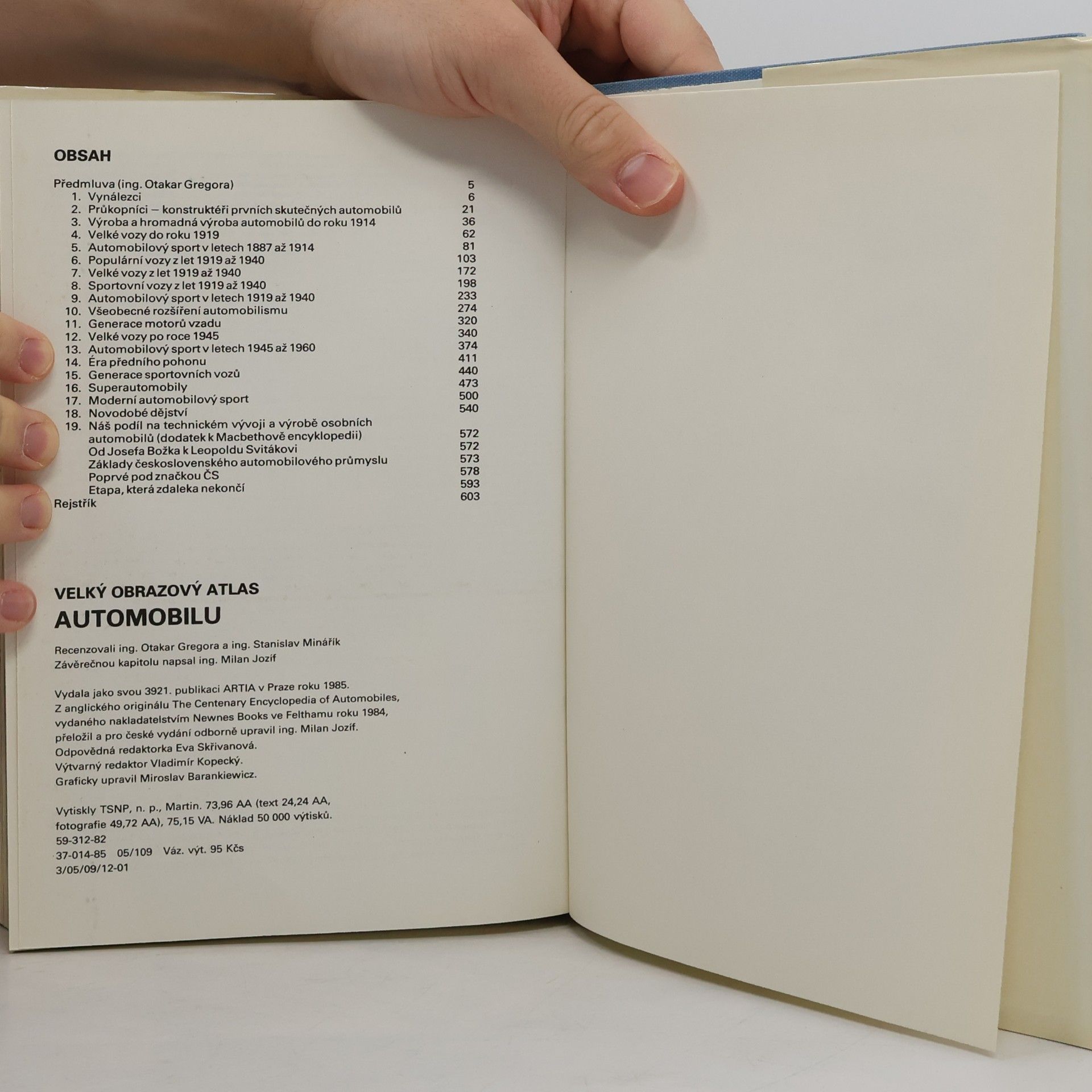Graham Macbeth Velký obrazový atlas automobilu