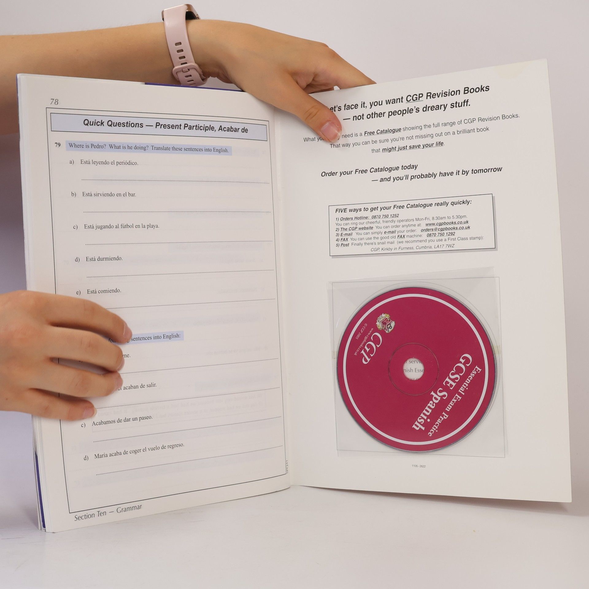 Richard Parsons GCSE Spanish Essential Exam Practice with Audio CD