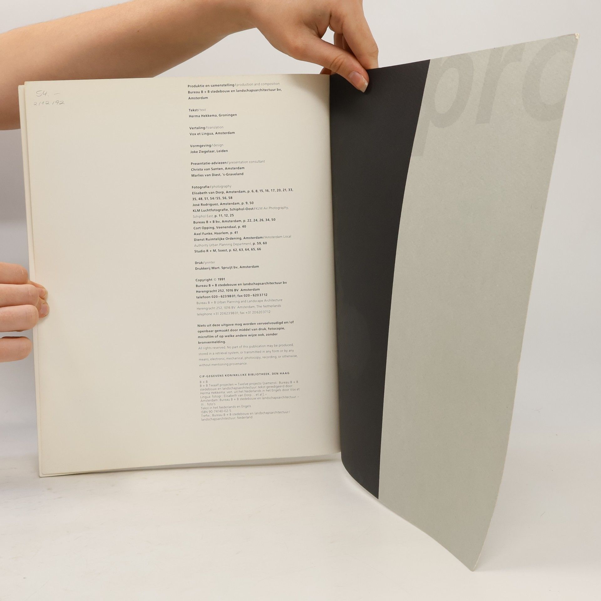 Herma Hekkema Twaalf projecten. Twelve projects: 1977-1991