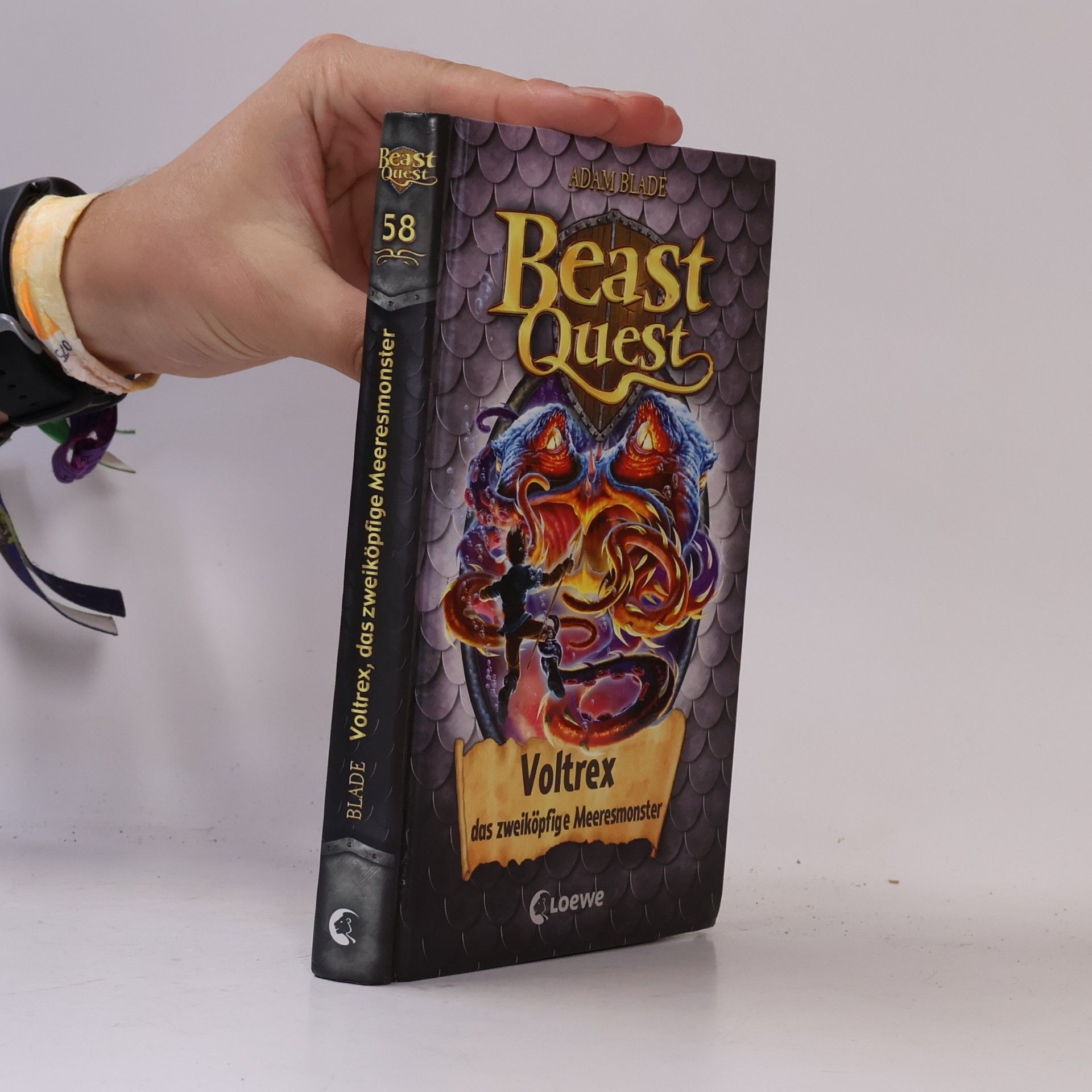 Adam Blade Voltrex, das zweiköpfige Meeresmonster / Beast Quest Bd.58