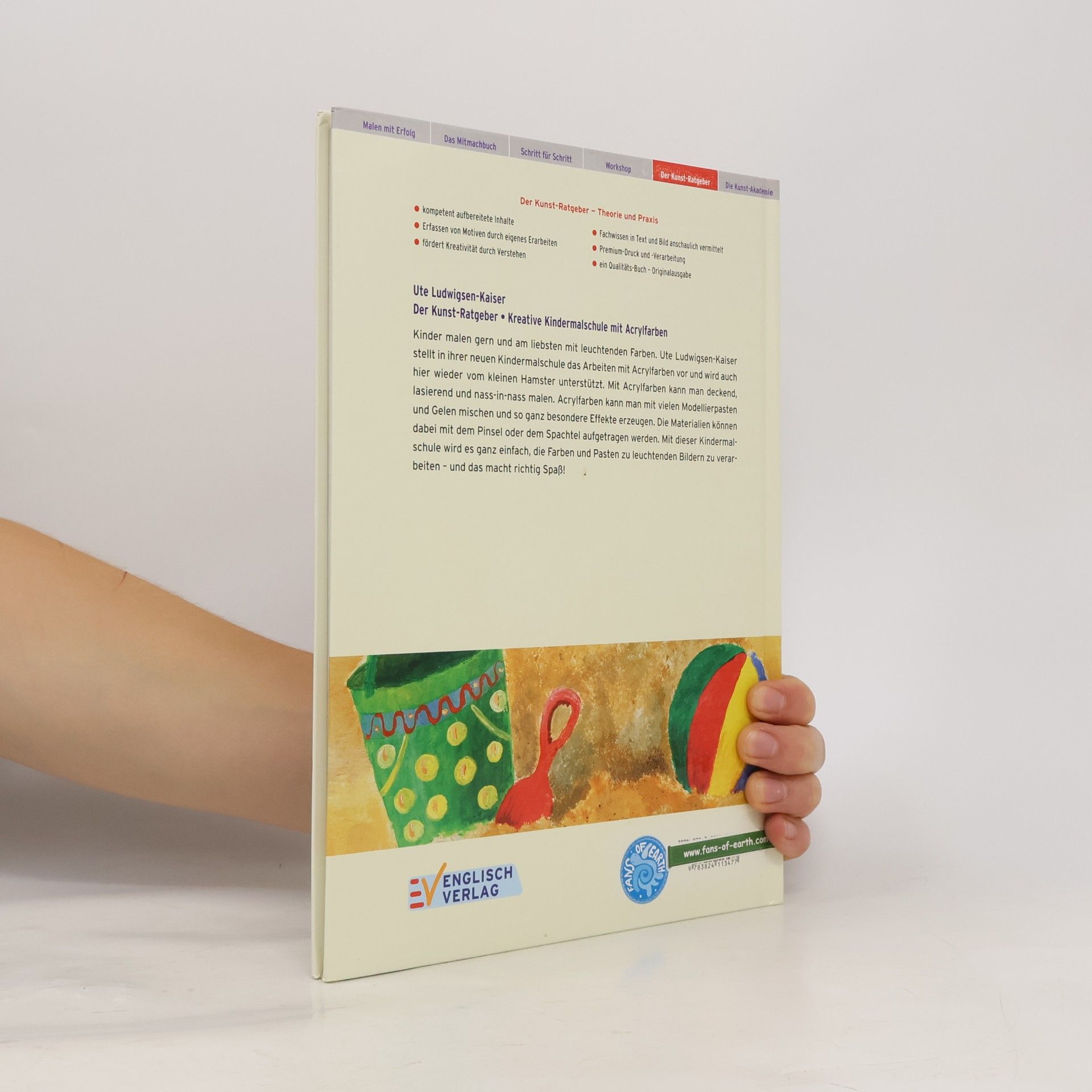 Ute Ludwigsen Kaiser Kreative Kindermalschule mit Acrylfarben