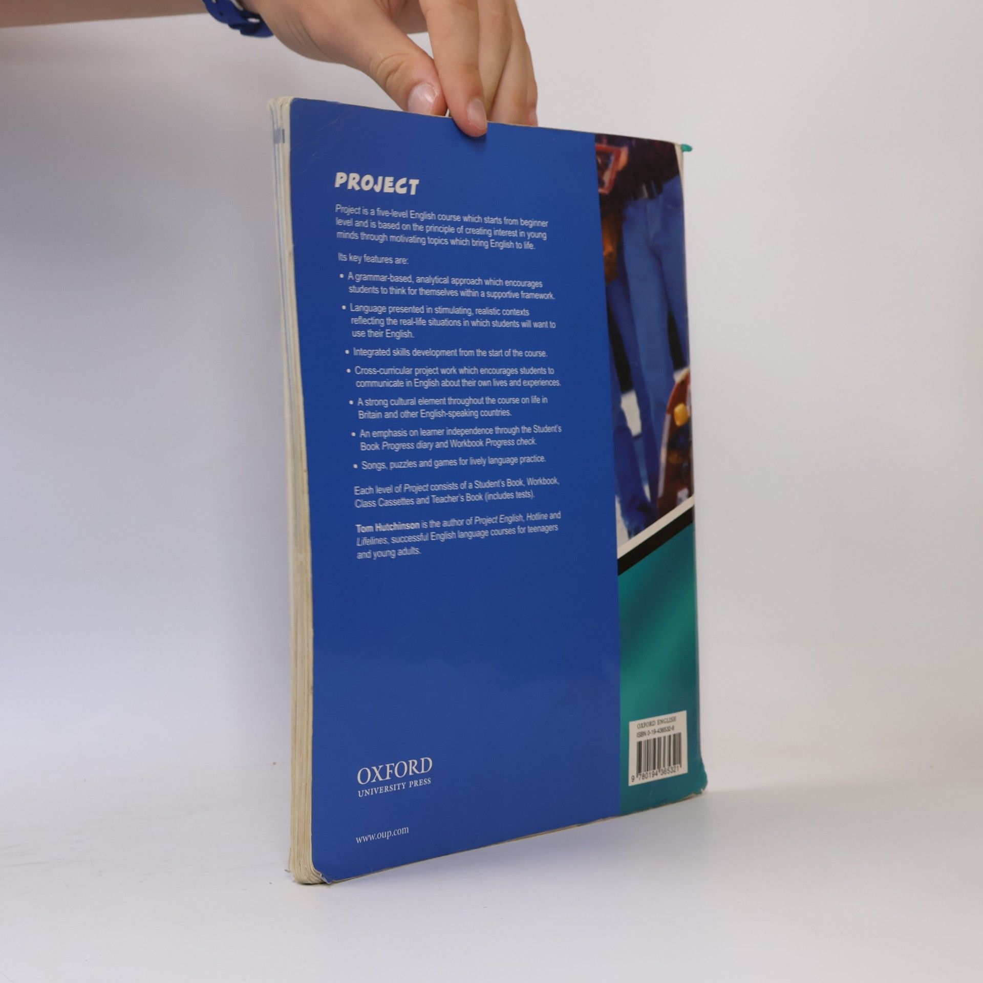 Tom Hutchinson Project 3 - Student´s book