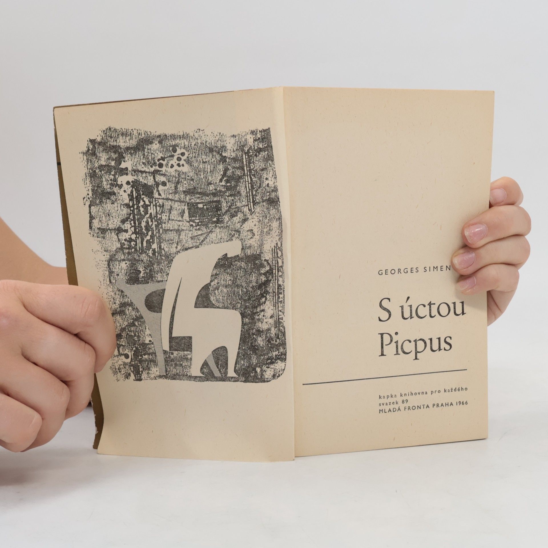 Georges Simenon S úctou Picpus