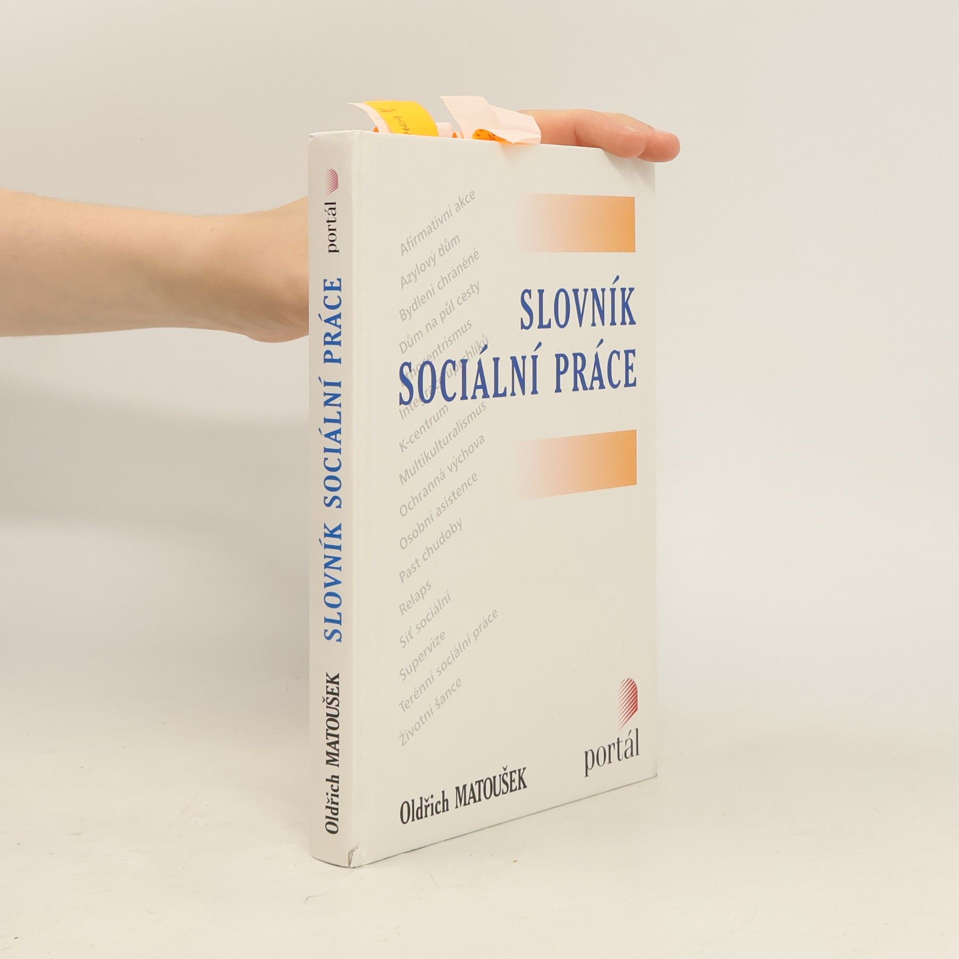 Oldřich Matoušek Slovník sociální práce