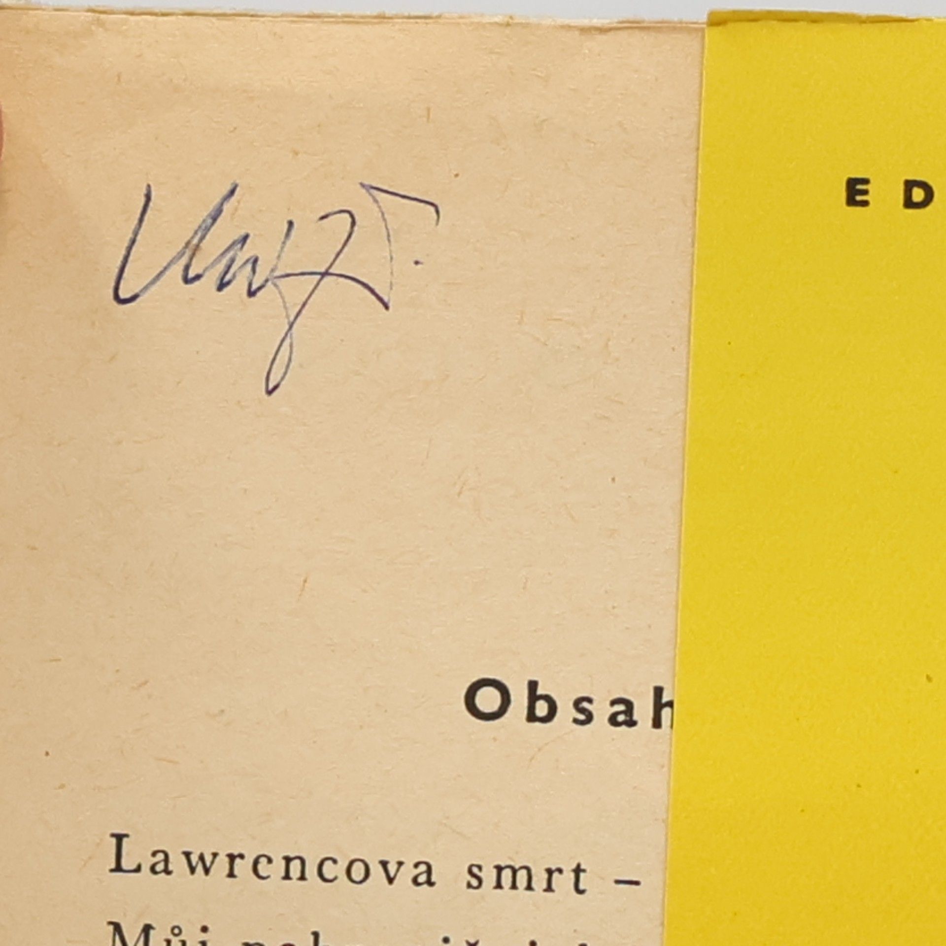 Edmund Niziurski Lawrencova smrt