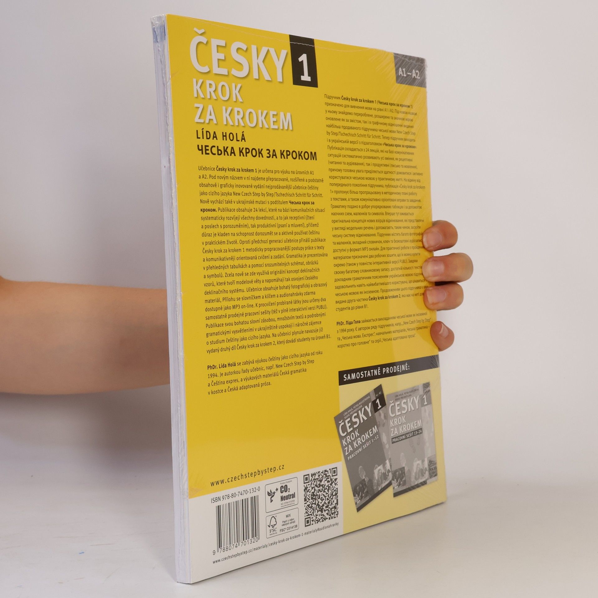 Lída Holá Česky krok za krokem 1. A1-A2
