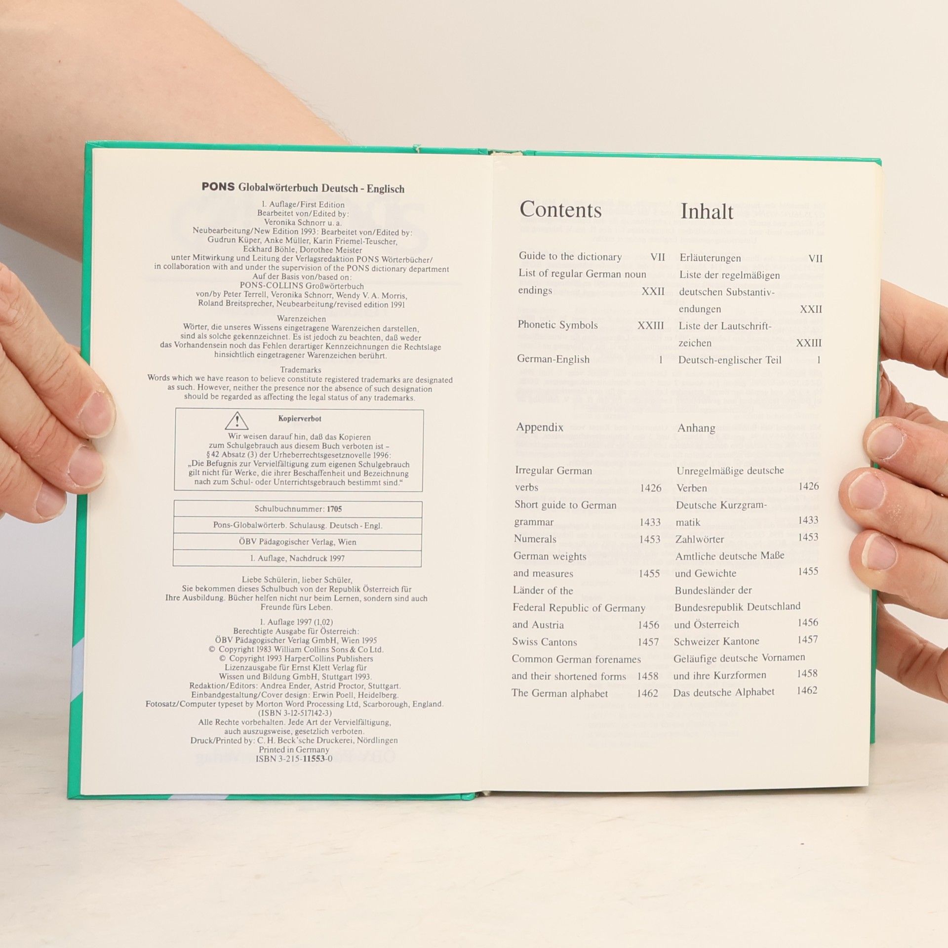 AA.VV. PONS Globalwörterbuch. Englisch-deutsch. Deutsch-englisch