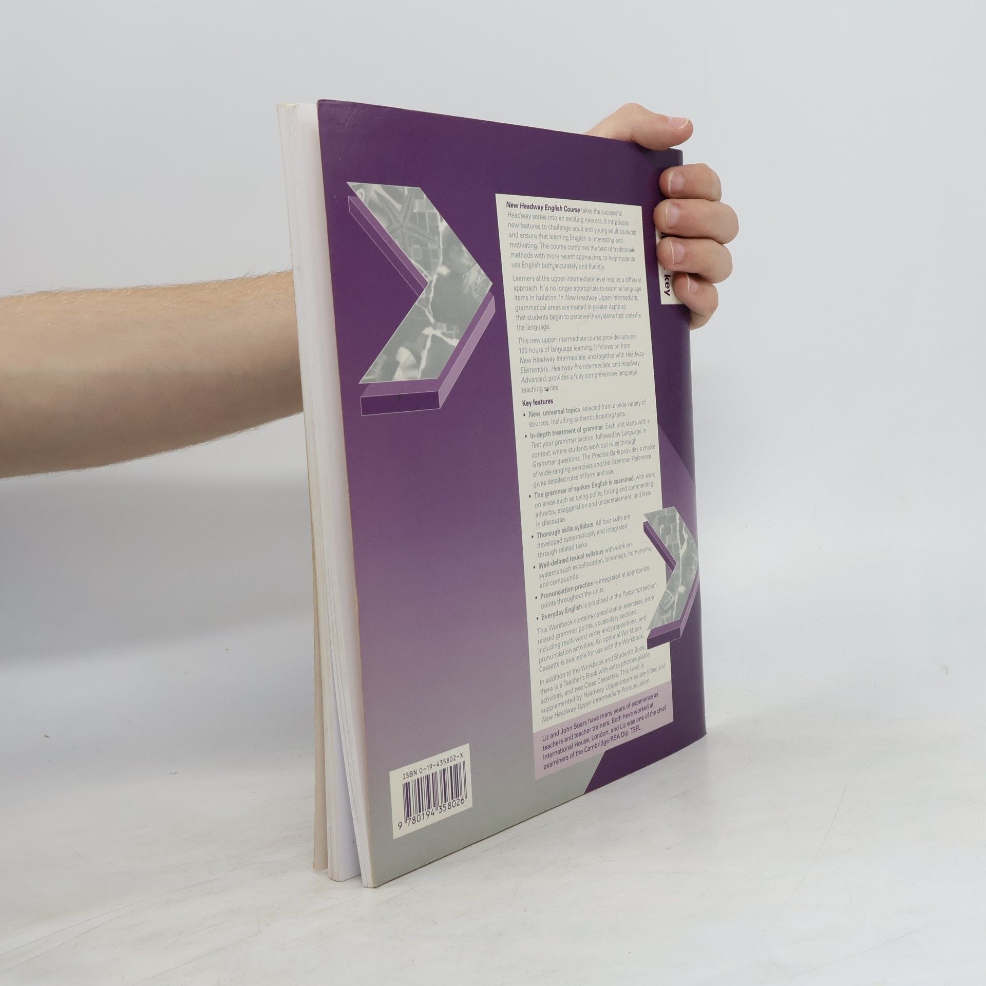 Liz Soars New Headway English course : upper-intermediate : workbook without key