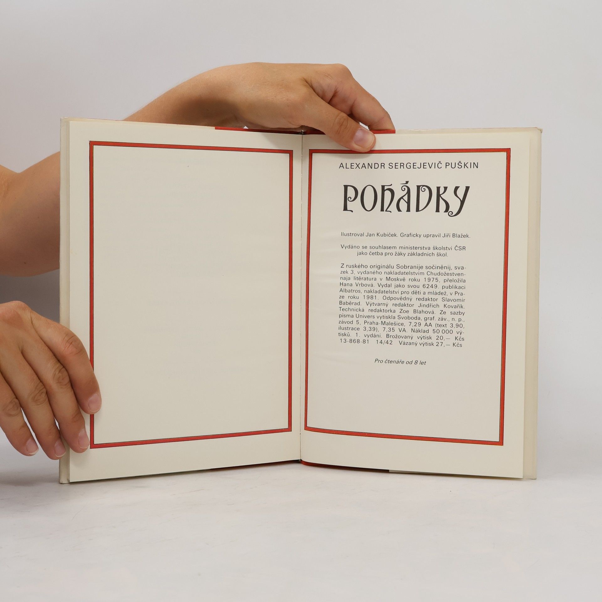 Alexander Pushkin Pohádky