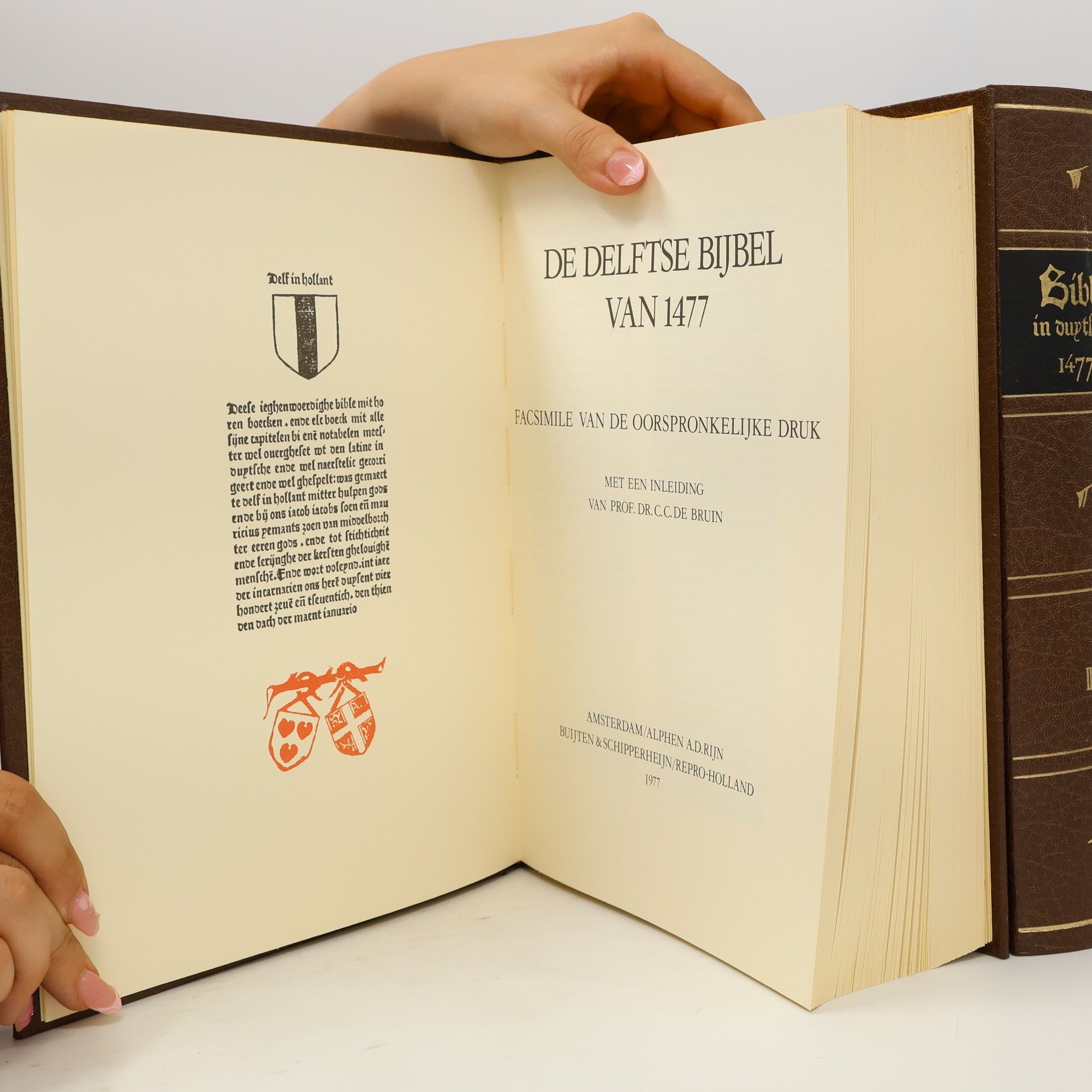 Cebus Cornelis de Bruin Bible in duytsche 1477 I.-II.