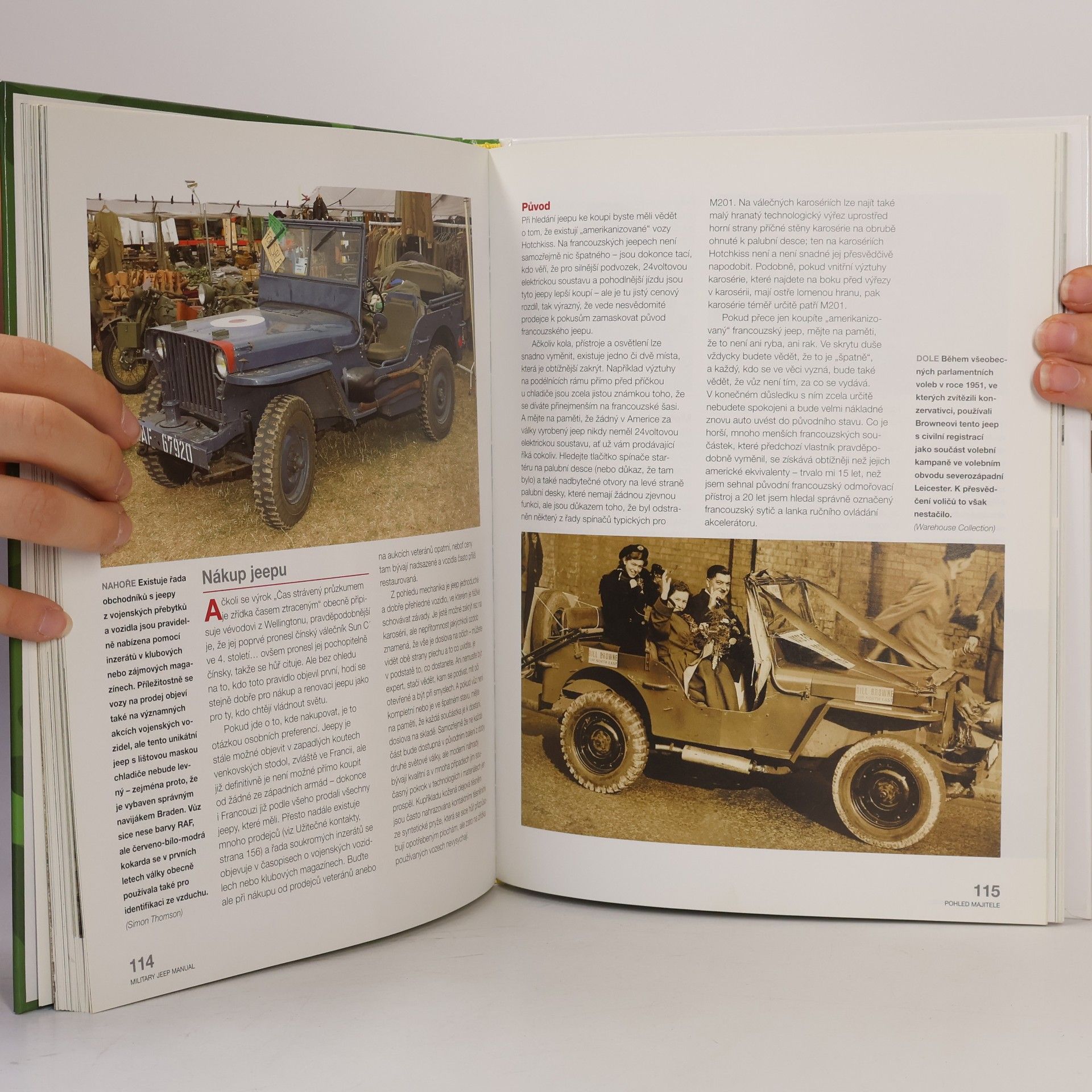 Pat Ware Vojenský jeep