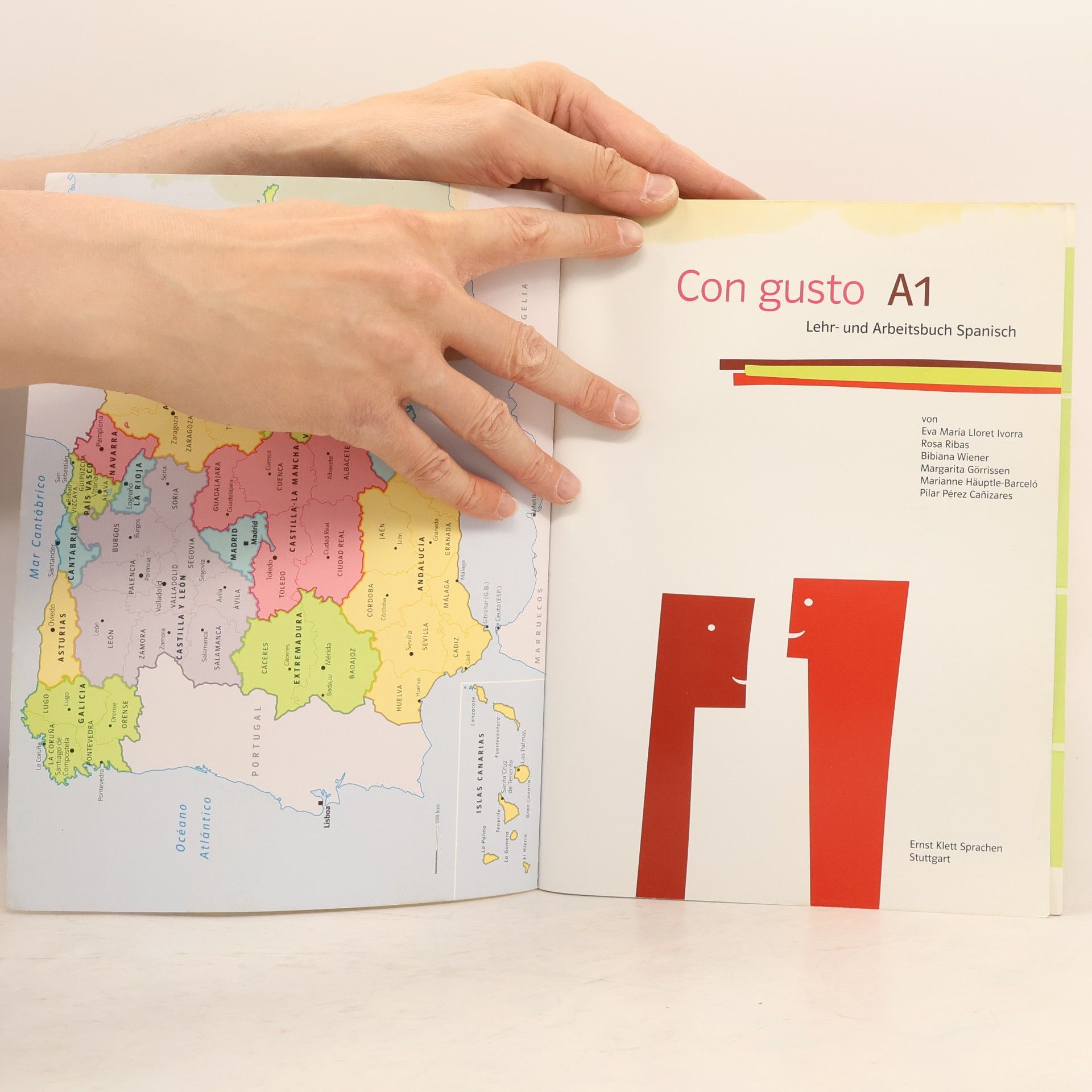 Autores varios Con gusto A1. Lehr- und Arbeitsbuch Spanisch mit Audios