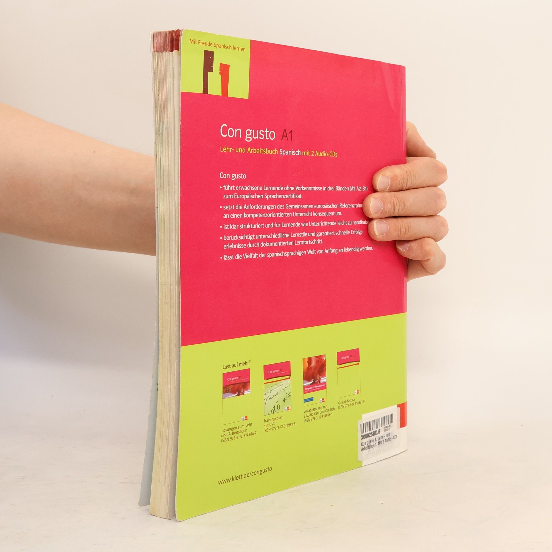 Autores varios Con gusto A1. Lehr- und Arbeitsbuch Spanisch mit Audios