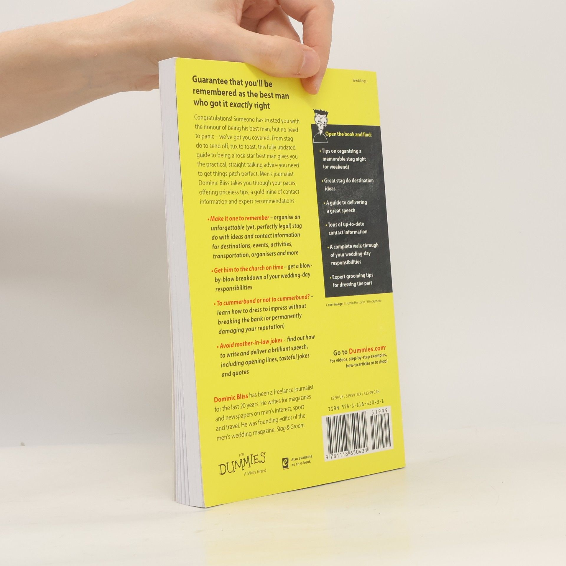 Dominic Bliss Being the Best Man For Dummies: UK Edition - 2nd Edition