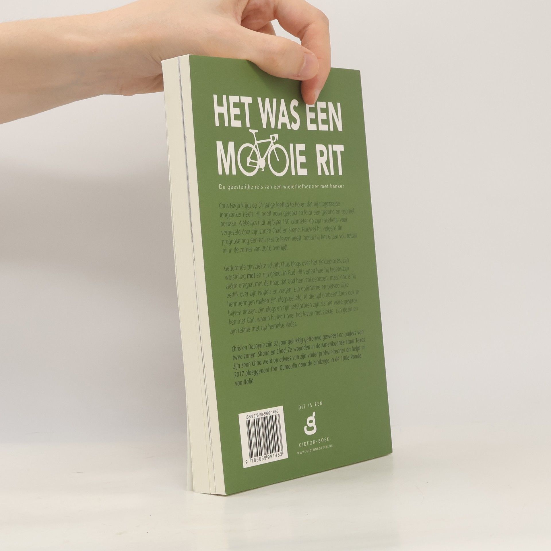 Chris Haga Het was een mooie rit: de geestelijke reis van een wielerliefhebber met kanker