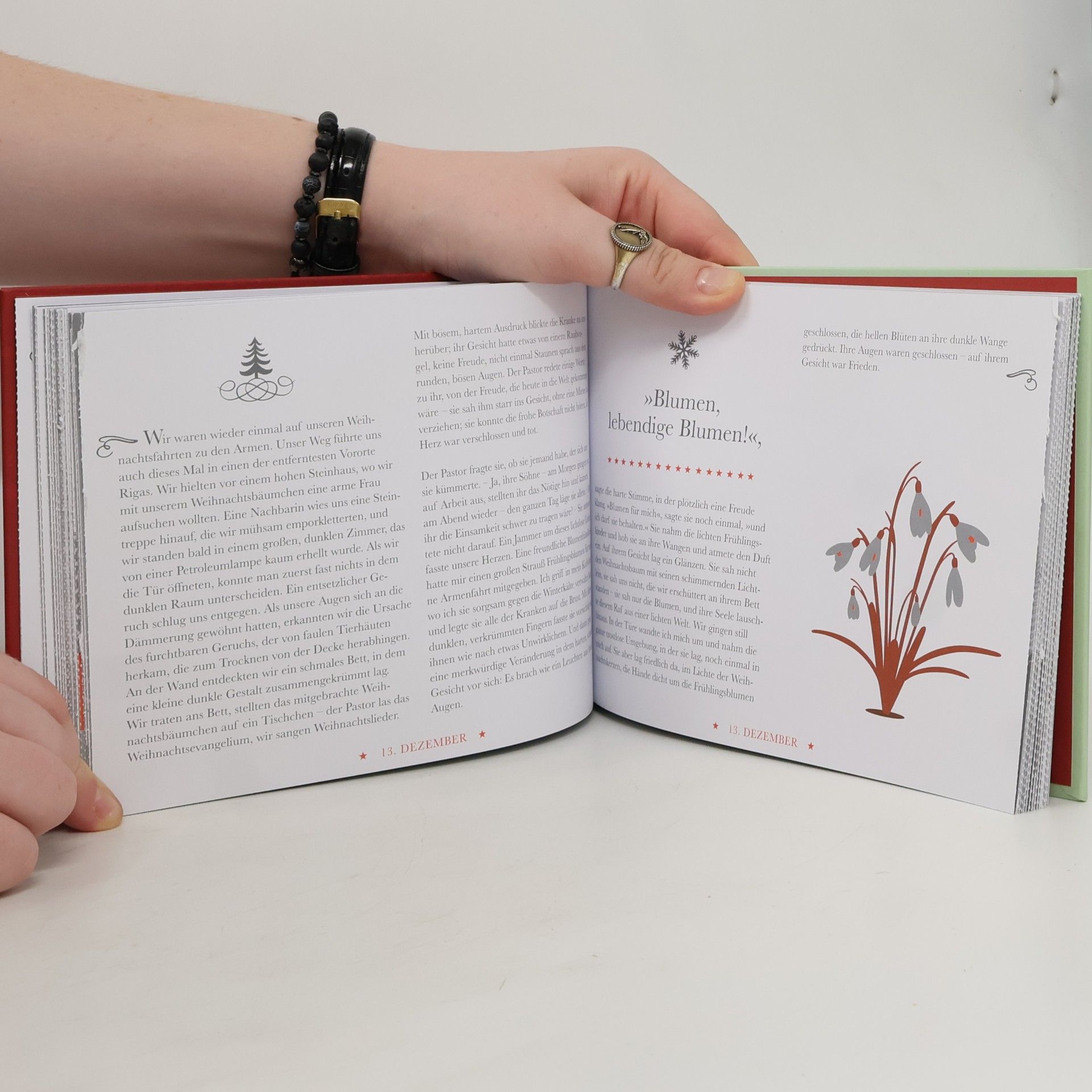 24 literarische Geschichten für den Advent zum Aufschneiden