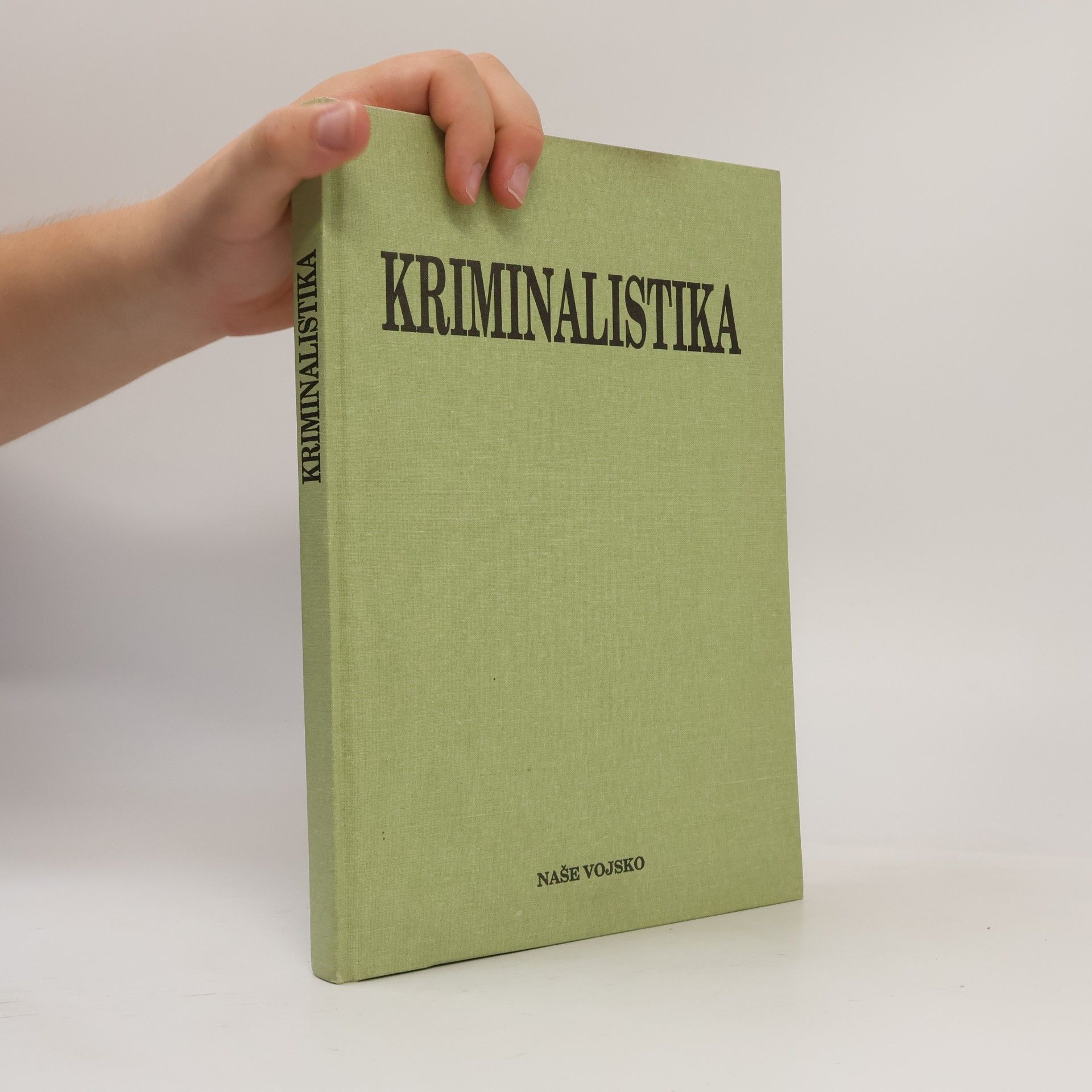 Jan Musil Kriminalistika