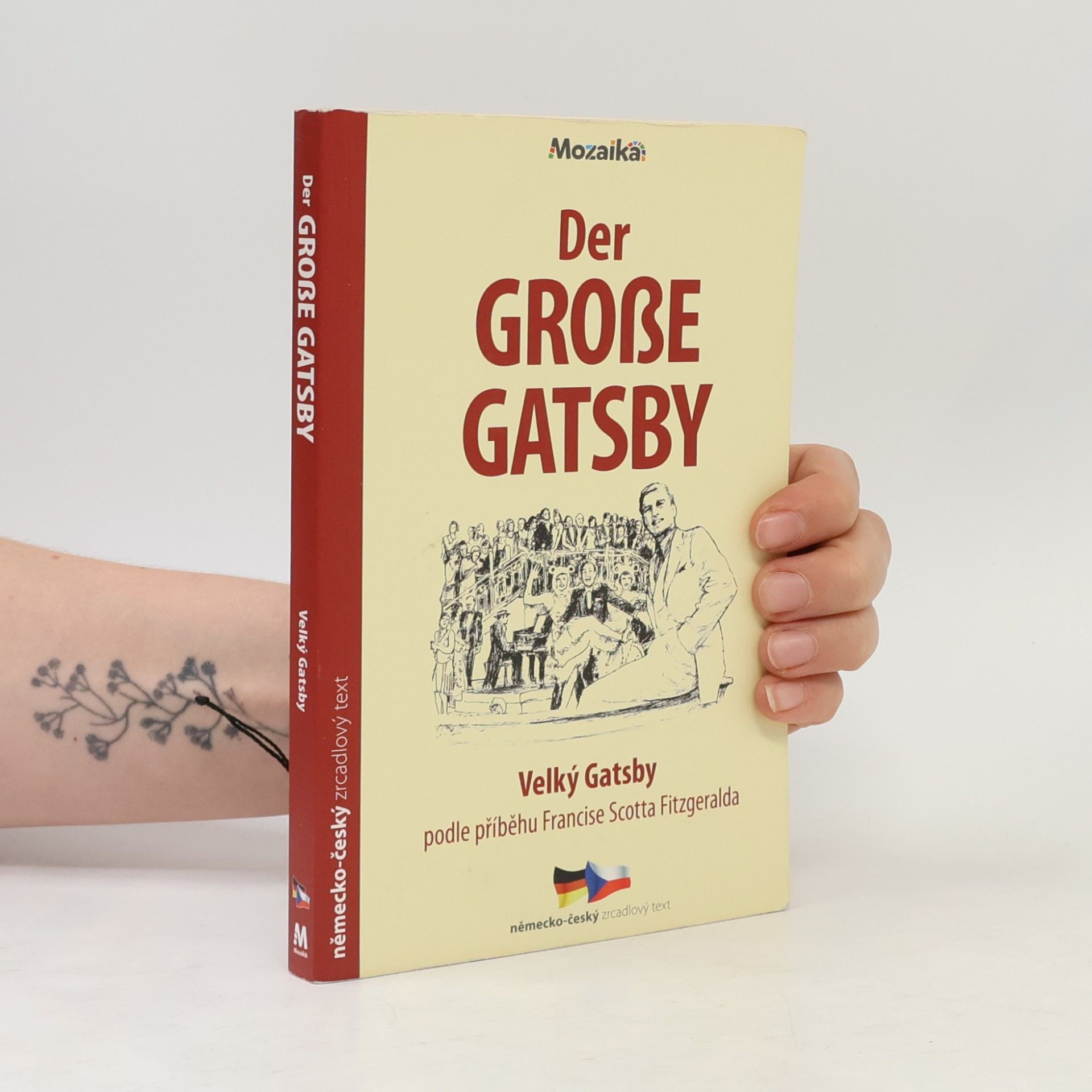 Francis Scott Fitzgerald Velký Gatsby / Der große Gatsby