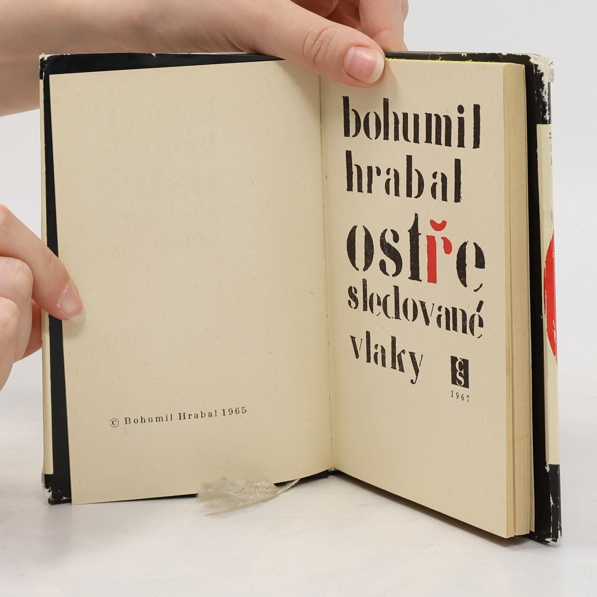 Bohumil Hrabal Ostře sledované vlaky