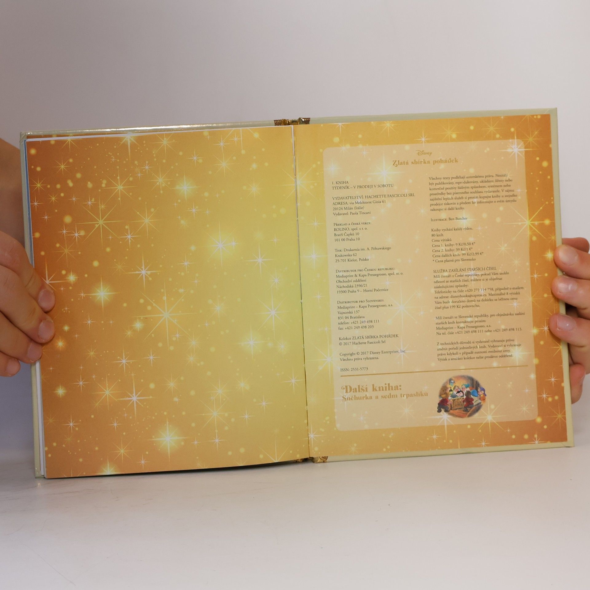 Hachette Walt Disney Cinema Zlatá sbírka pohádek
