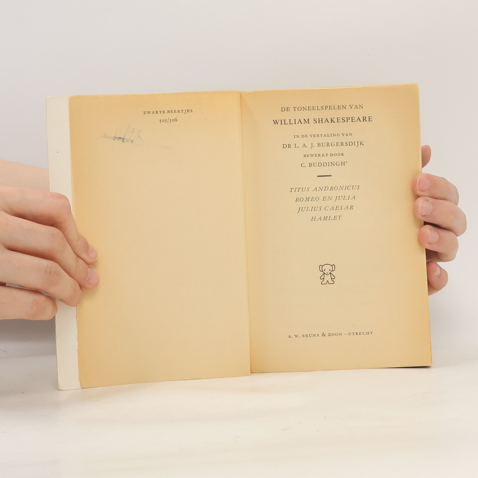 William Shakespeare De toneelspelen van William Shakespeare
