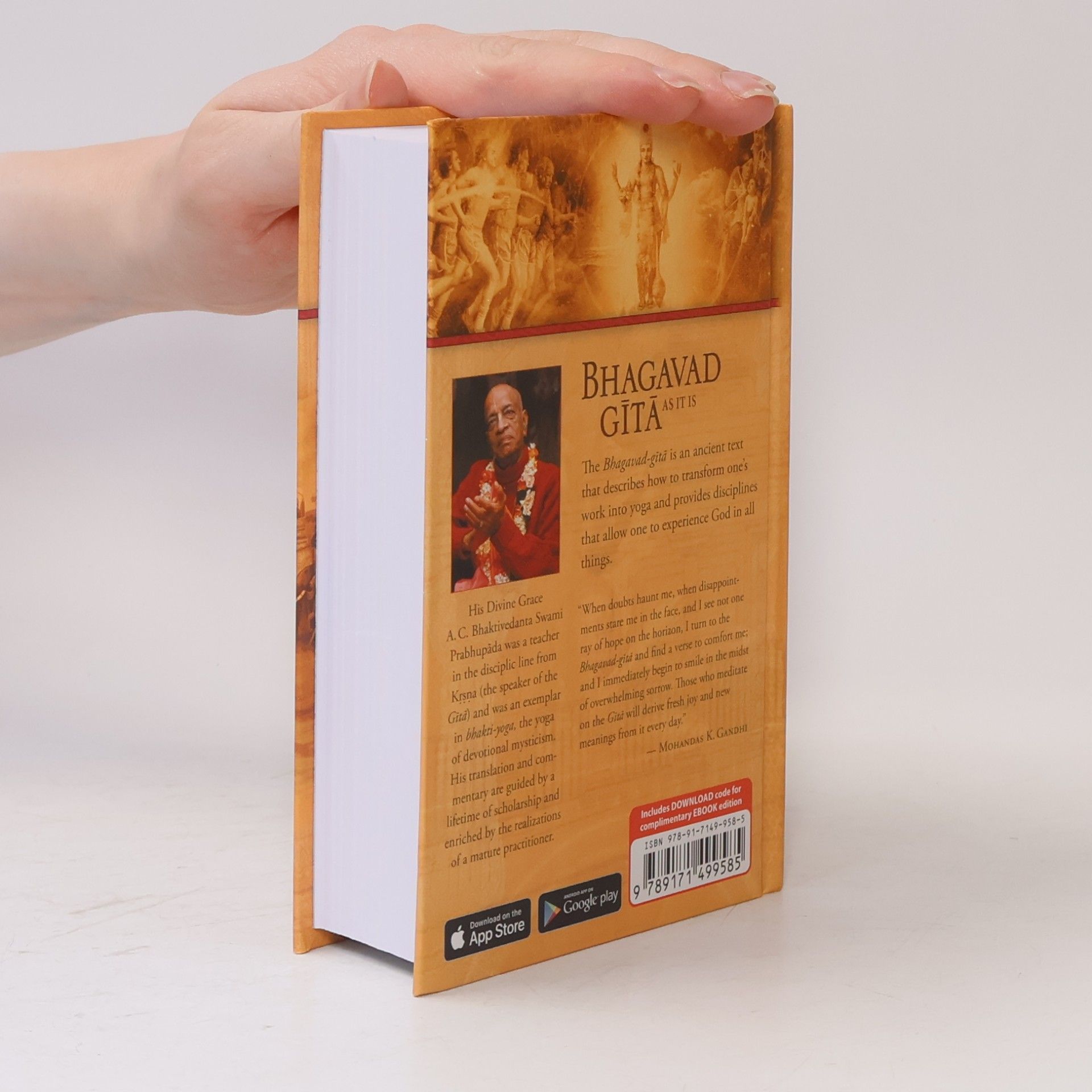A. C. Bhaktivédánta Svámí Prabhupáda Bhagavadgita as it is