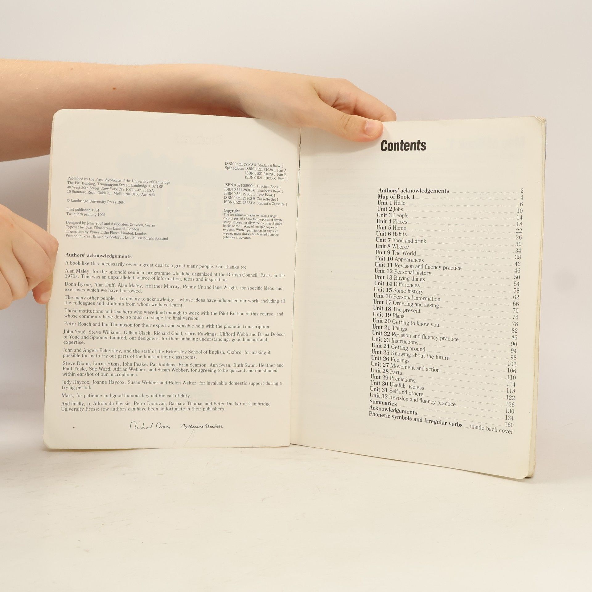 Catherine Walter The Cambridge English Course 1. Student's book