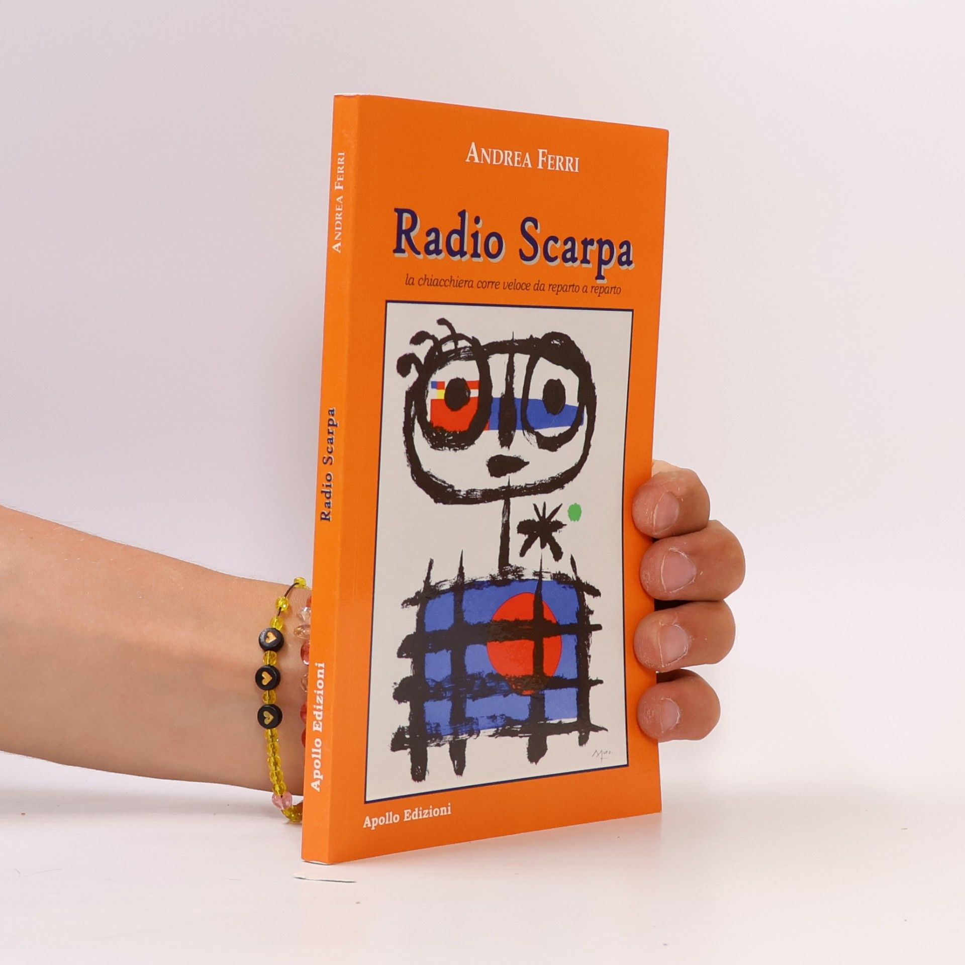 Andrea Ferri Radio Scarpa. La chiacchiera corre veloce da reparto a reparto