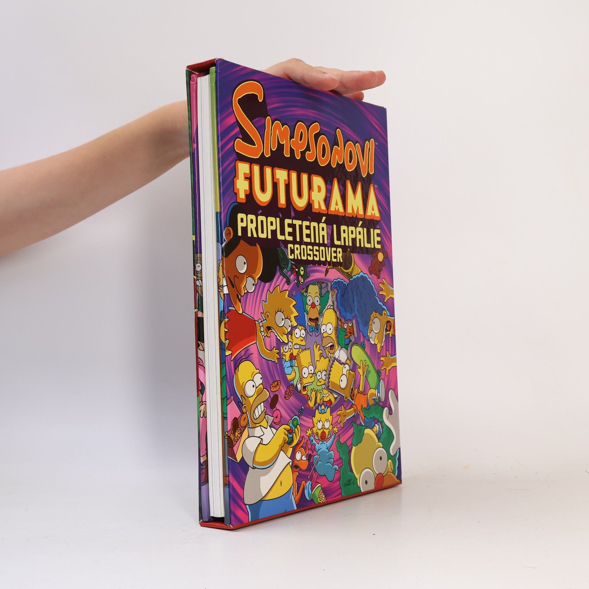 Matt Groening Simpsonovi - Futurama. Propletená lapálie. Crossover