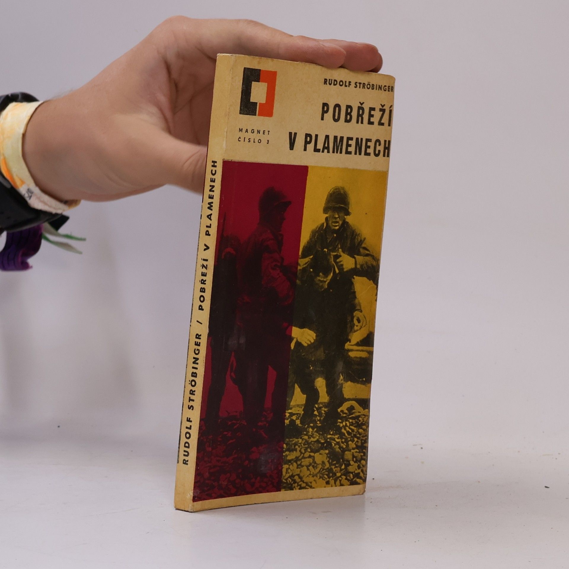 Rudolf Ströbinger Pobřeží v plamenech
